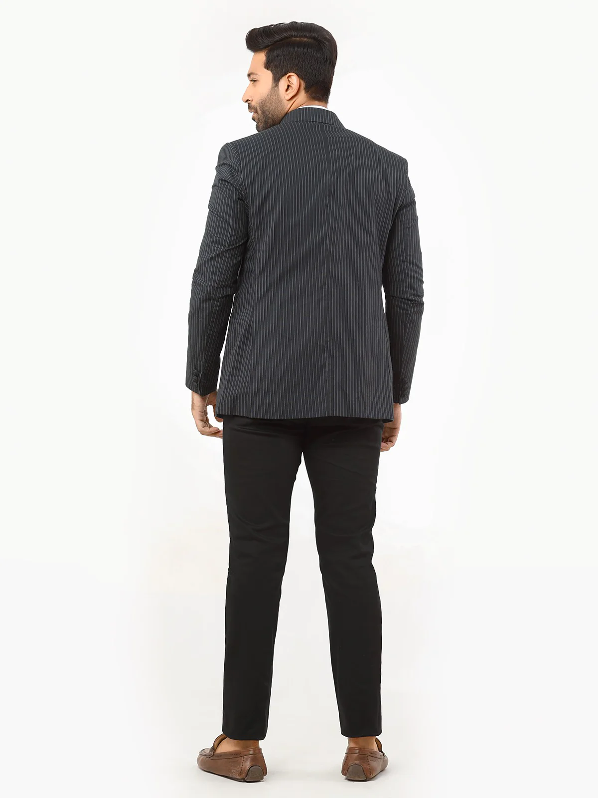 Striped Blazer - EMTB22-6775 - Image 5