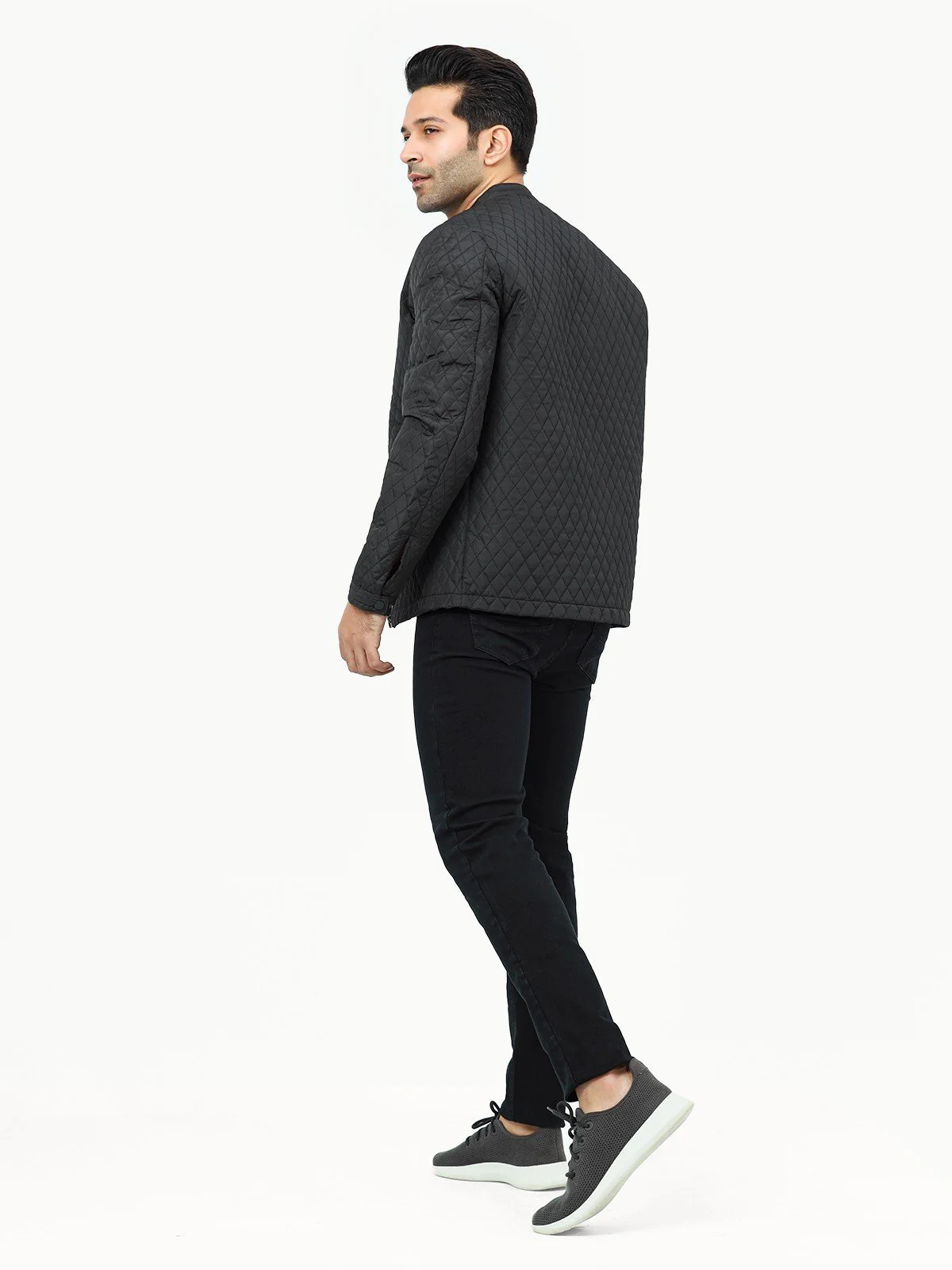 Quilted Poly Jacket - EMTJ22-002 - Image 5