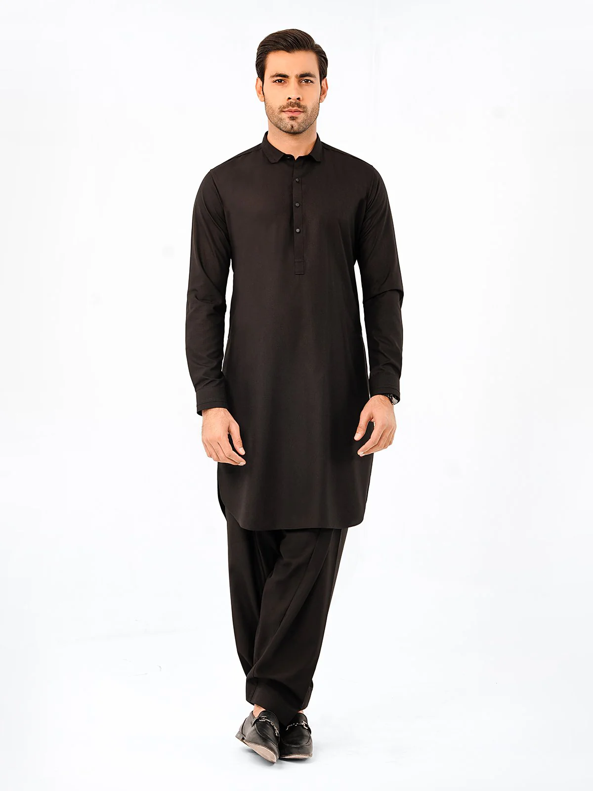 Embroidered Blended Shalwar Kameez - EMTKS23W-41056