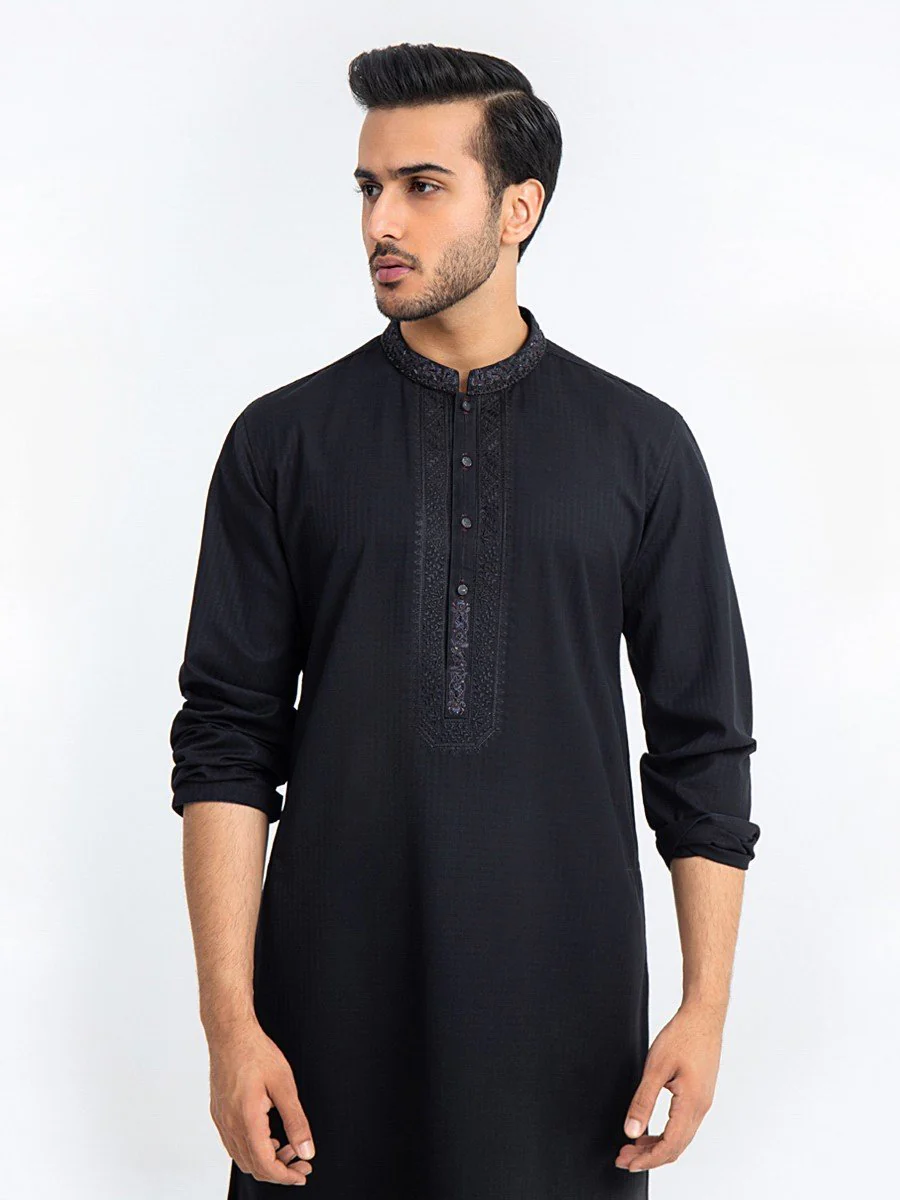 Embroidered Blended Shalwar Kameez - EMTSC22-074 - Image 4