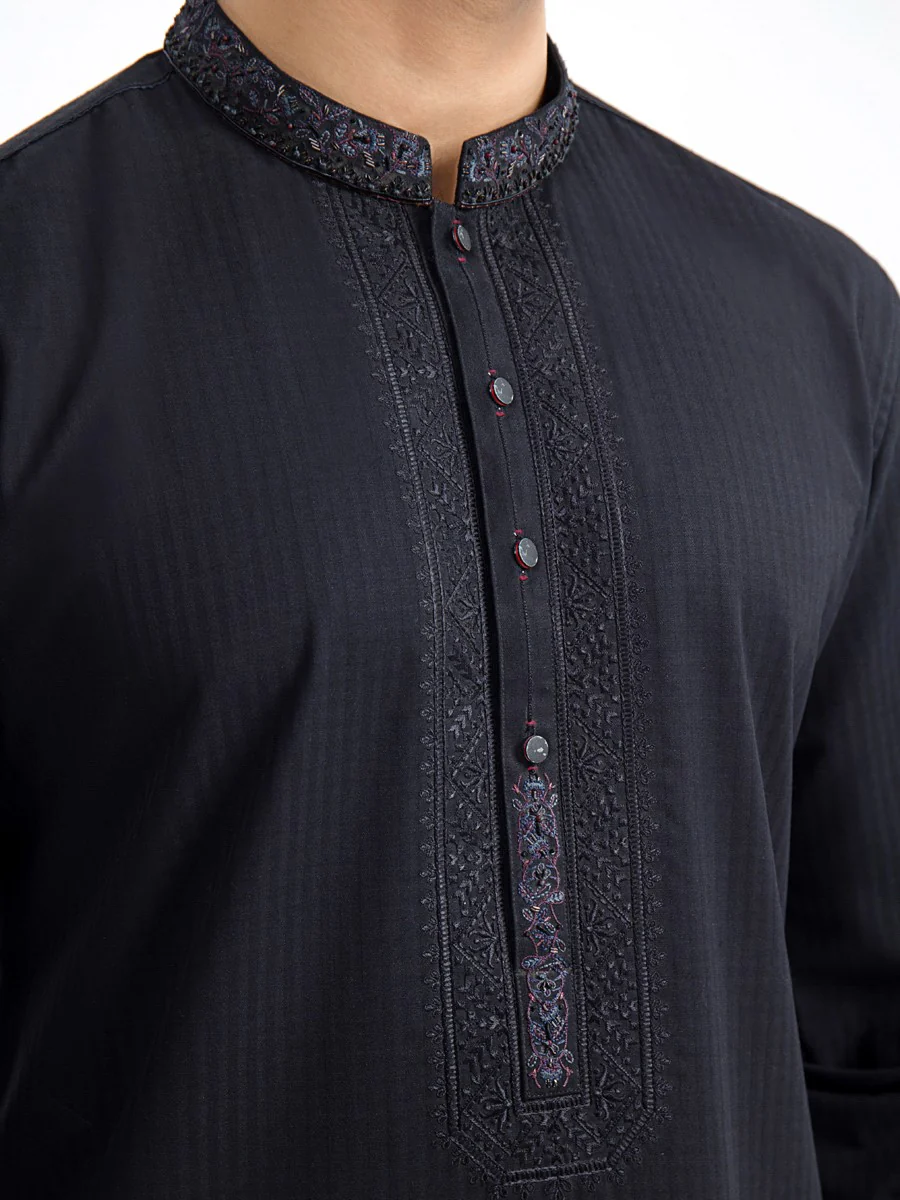 Embroidered Blended Shalwar Kameez - EMTSC22-074 - Image 5