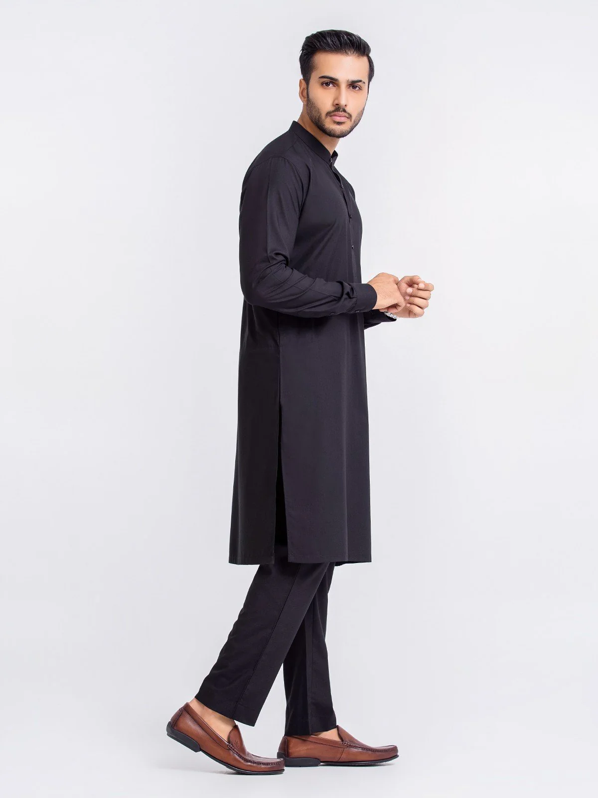 Blended Kurta Pajama - EMTSWP23-99369 - Image 3