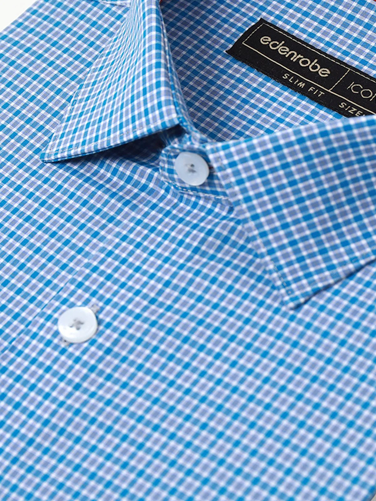 Icon Check Shirt - EMTSI22-50254 - Image 3
