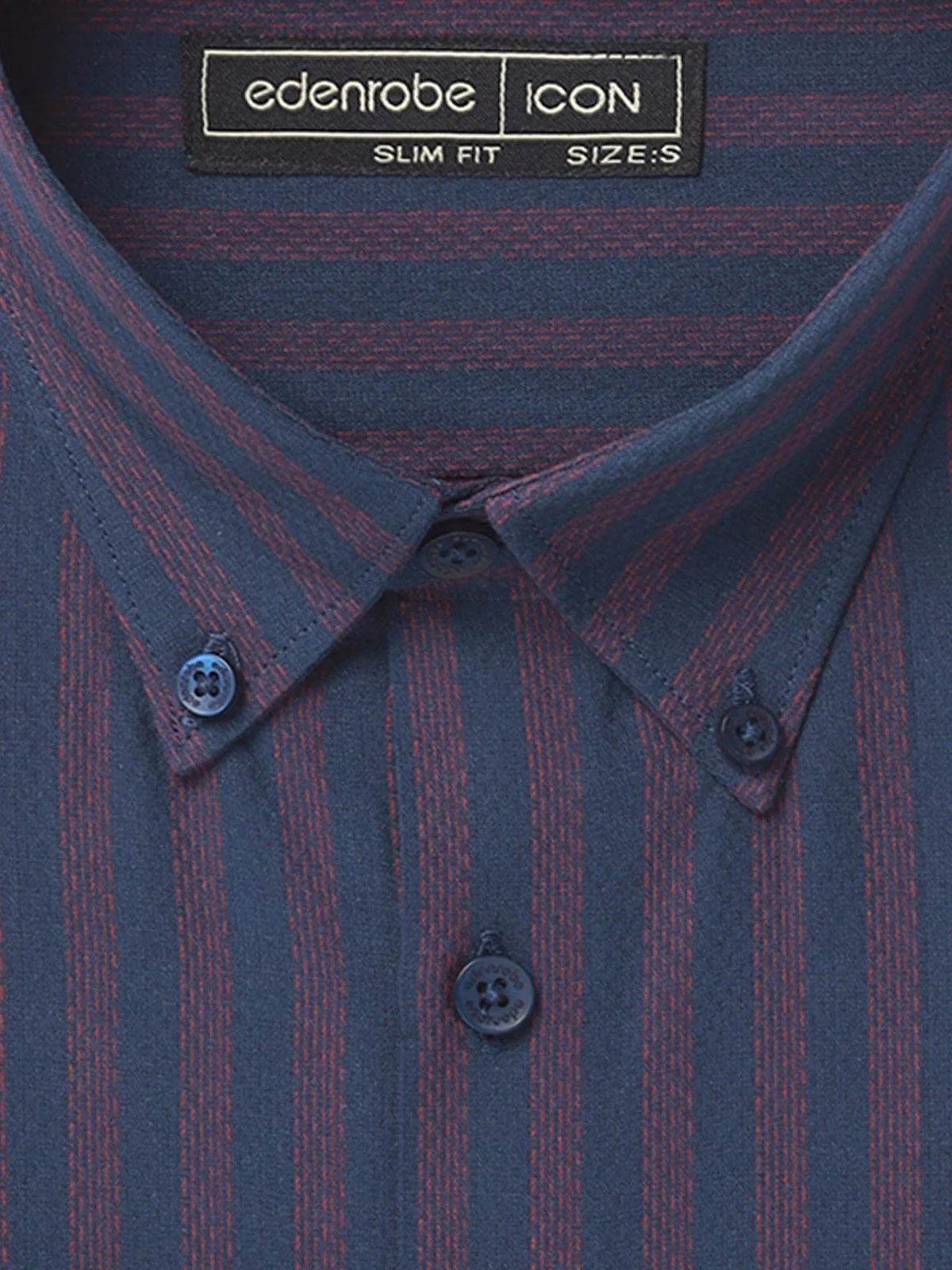 Icon Striped Shirt - EMTSI23-50294 - Image 3