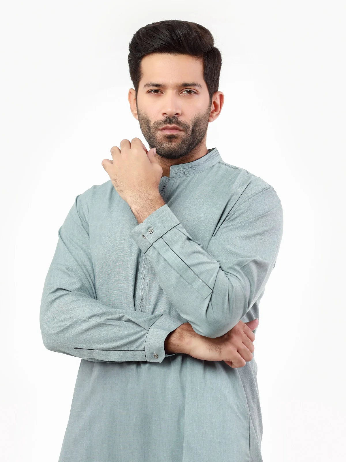 Embroidered Blended Shalwar Kameez - EMTKS22-40972 - Image 2