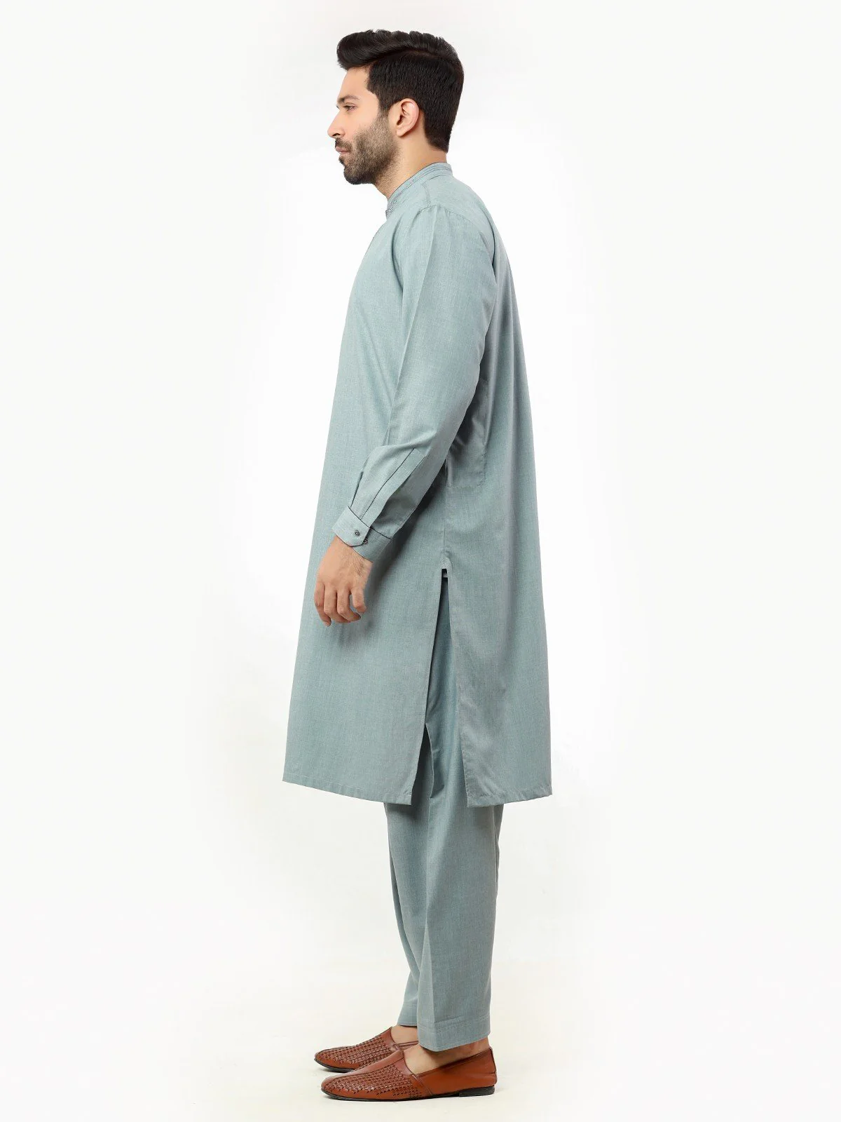 Embroidered Blended Shalwar Kameez - EMTKS22-40972 - Image 4