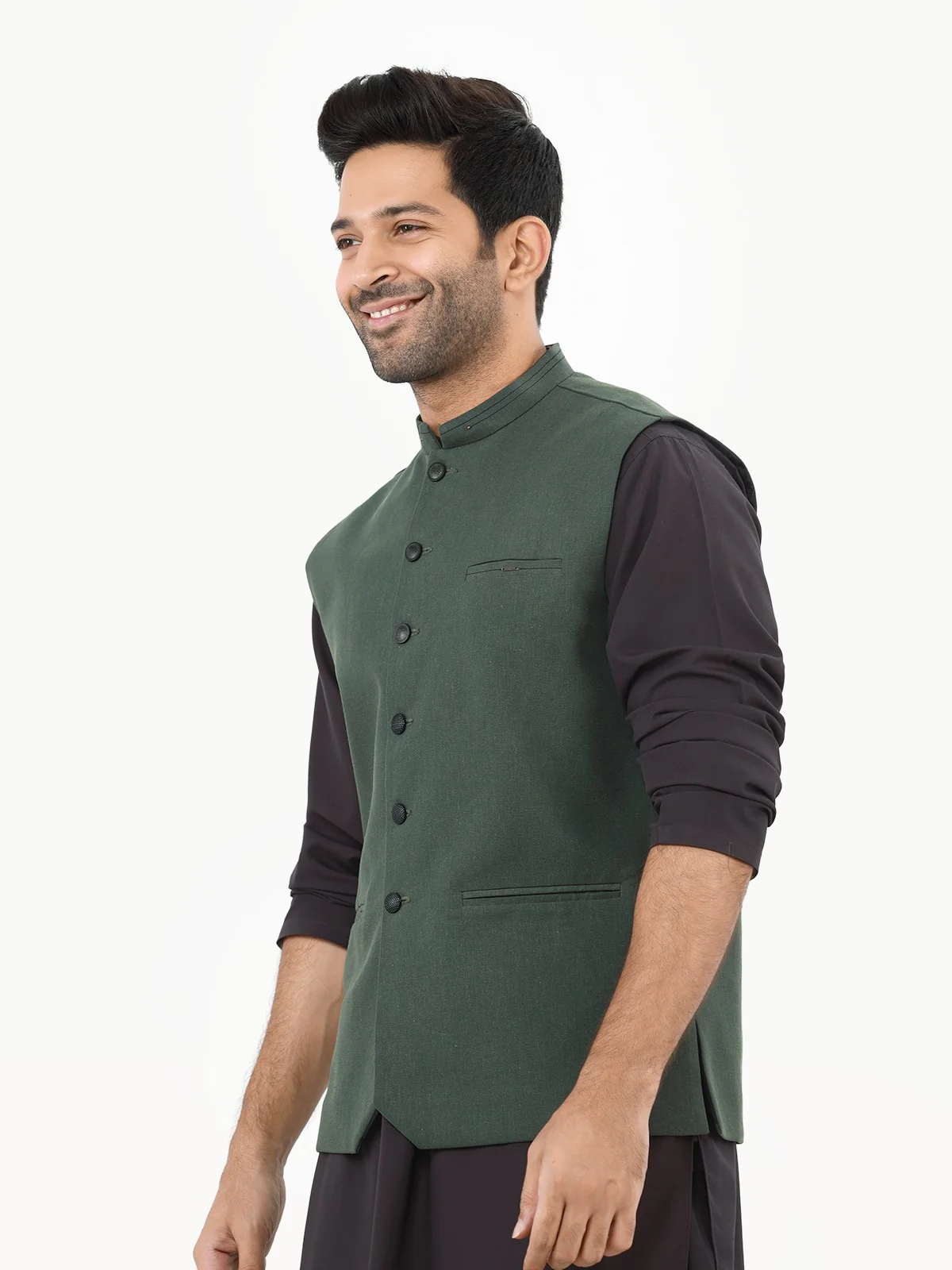 Cotton Waistcoat - EMTWC22-35790 - Image 2