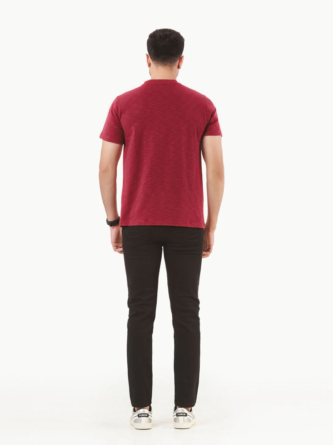 Crew Neck Basic Tee - EMTBT22-003 - Image 4