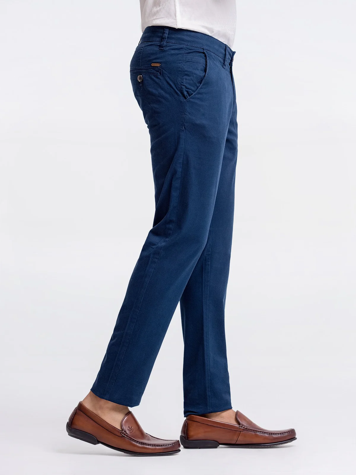 Cotton Poplin Chinos - EMBCP22-010 - Image 3