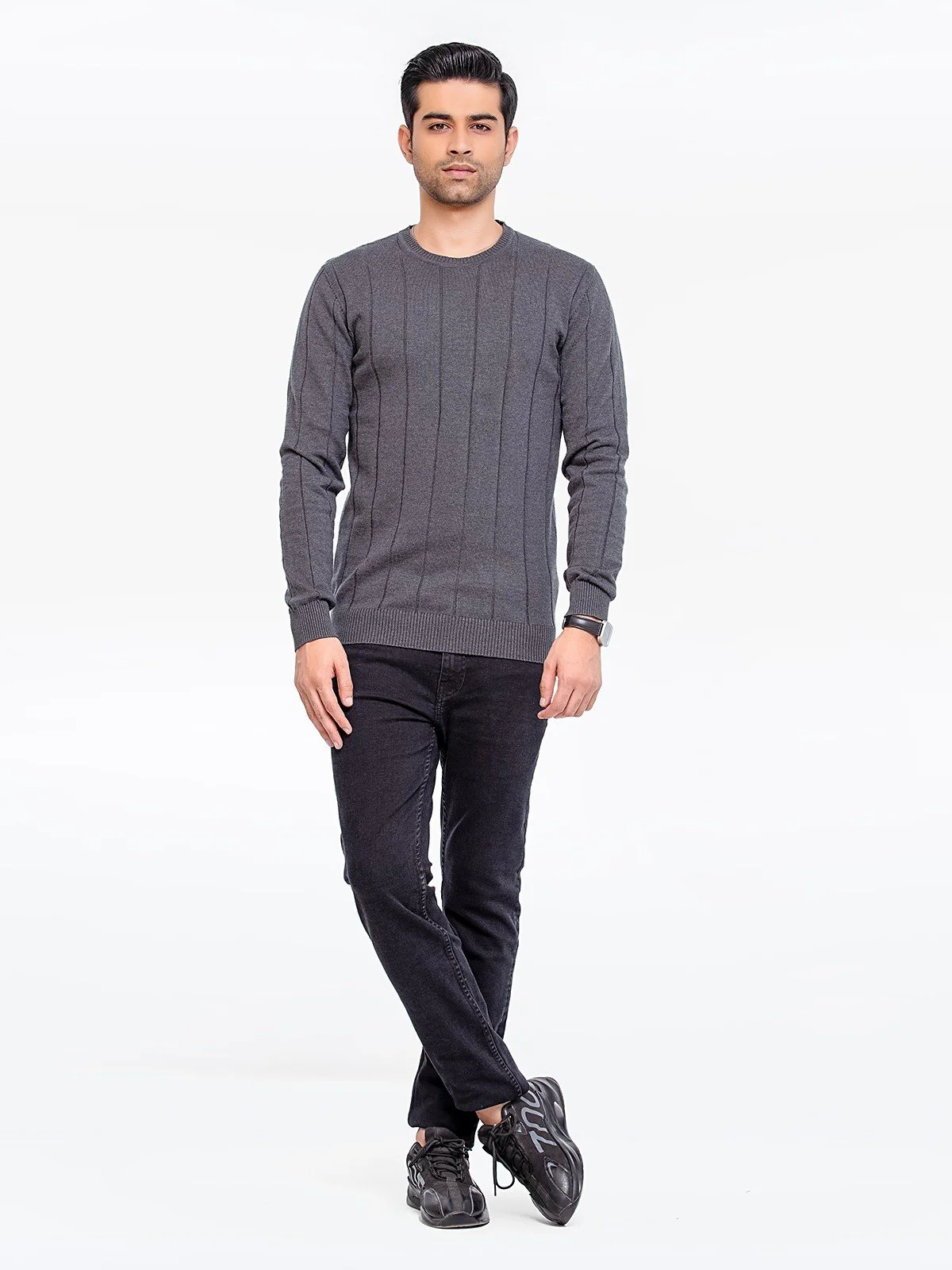 Drop Needle Sweater - EMTSWT23-005 - Image 2