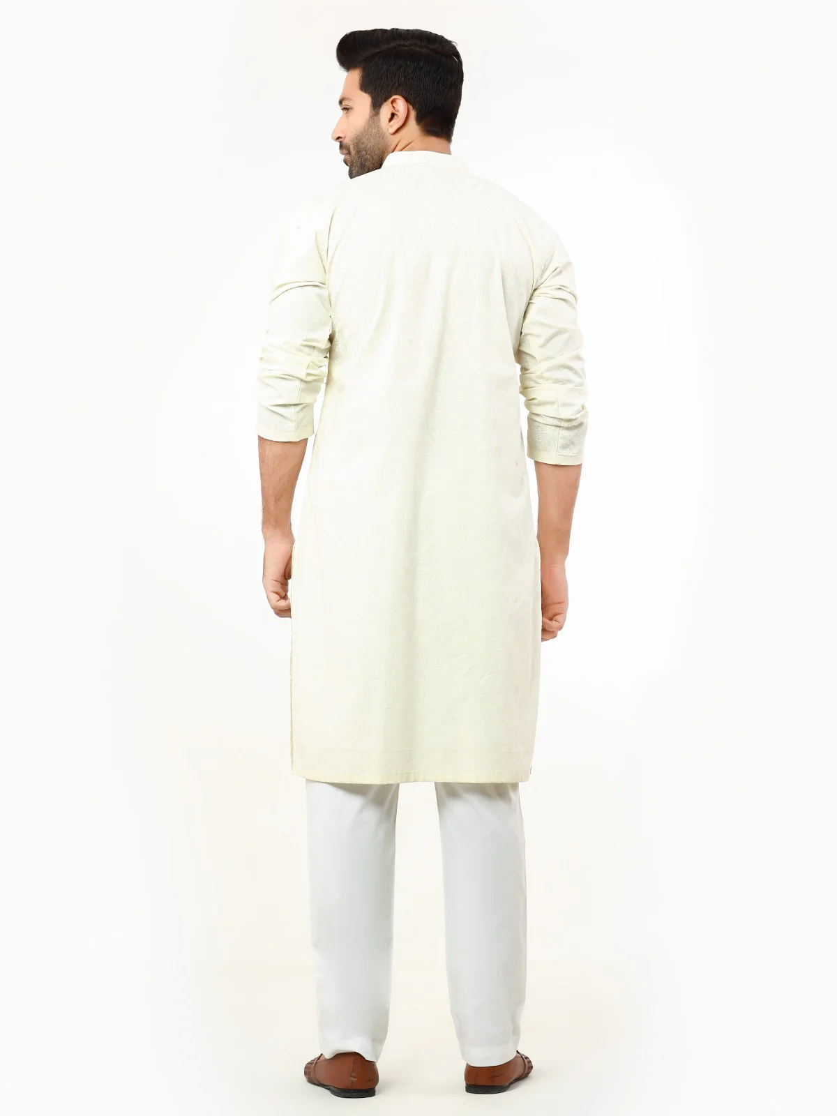 Cotton Kurta - EMTK22S-99242 - Image 5