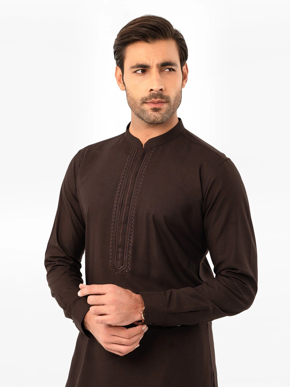 Embroidered Blended Shalwar Kameez - EMTKS23W-41040 - Image 2