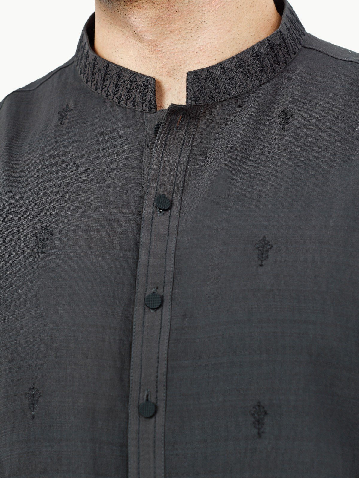 Embroidered Blended Kurta - EMTKC22-076 - Image 5
