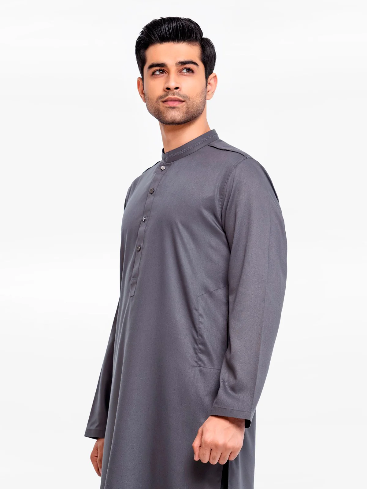 Embroidered Blended Kurta Pajama - EMTSW23-99389 - Image 4