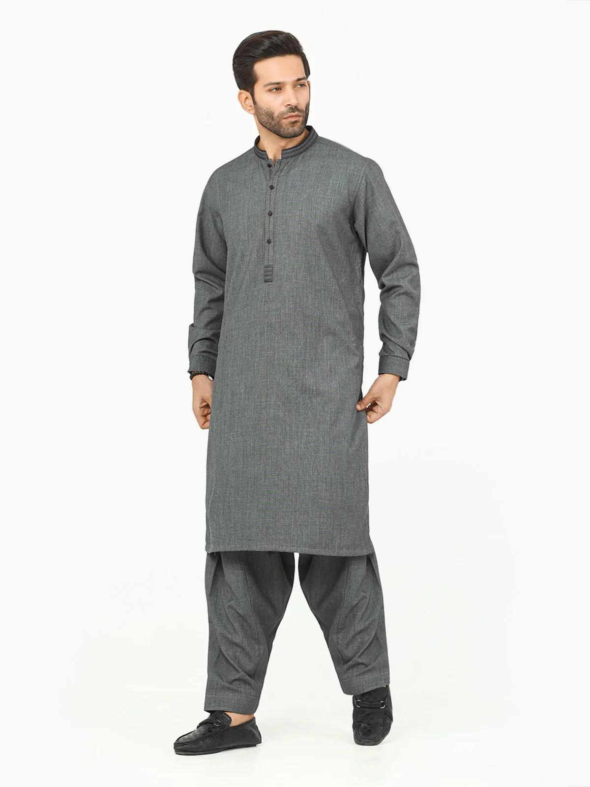 Embroidered Blended Shalwar Kameez - EMTSW22-99265 - Image 3