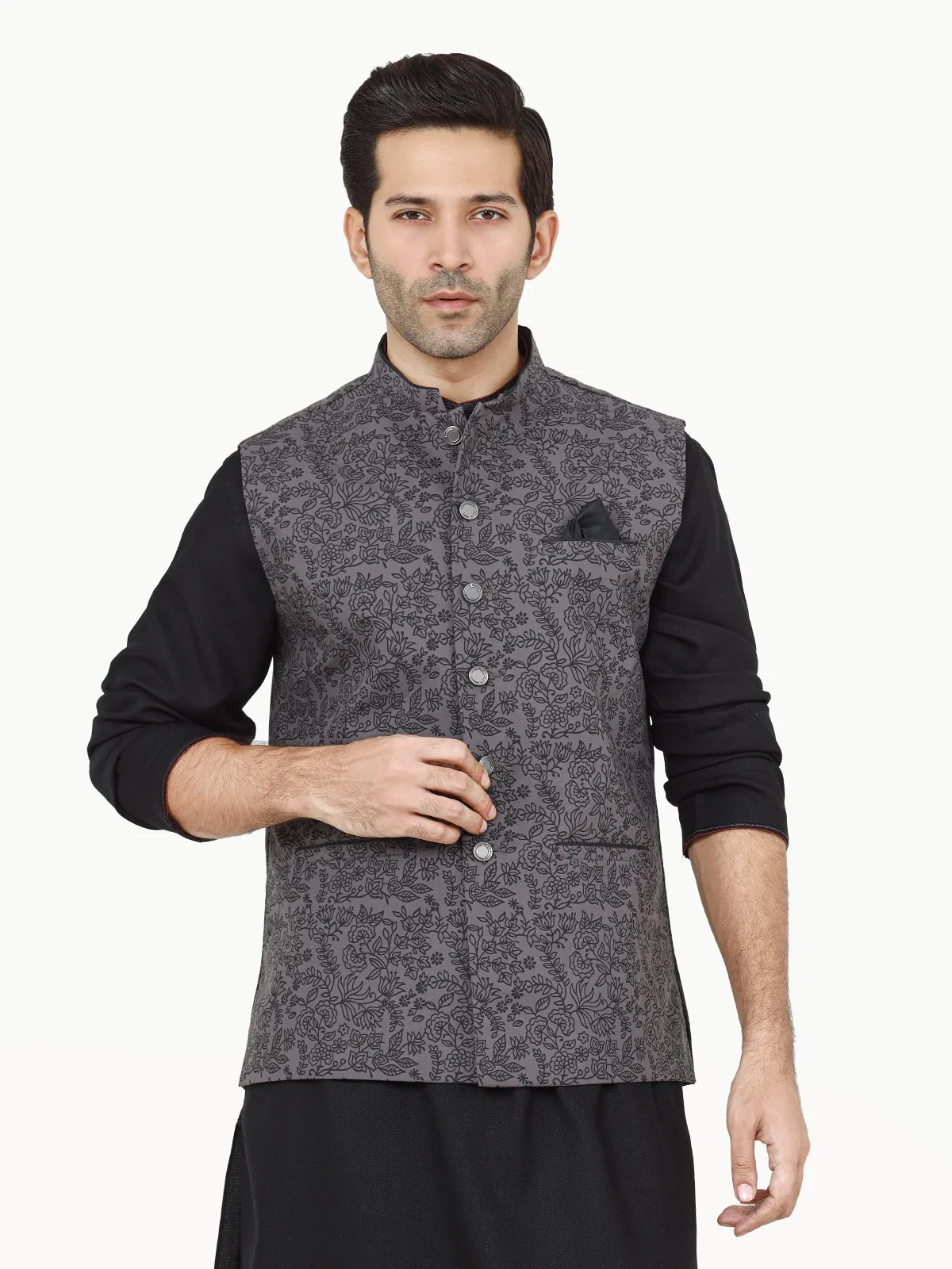 Cotton Waistcoat - EMTWC22-35800 - Image 2