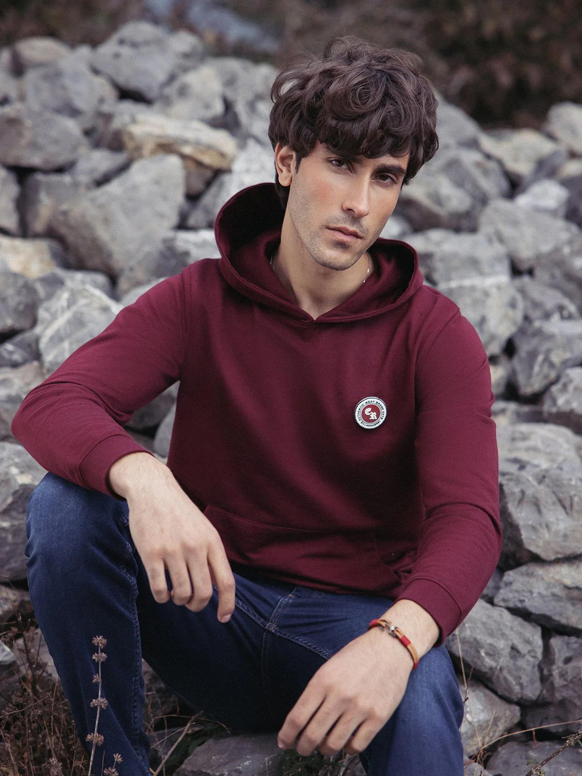 Pullover Hoodie - EMTH23-007 - Image 3