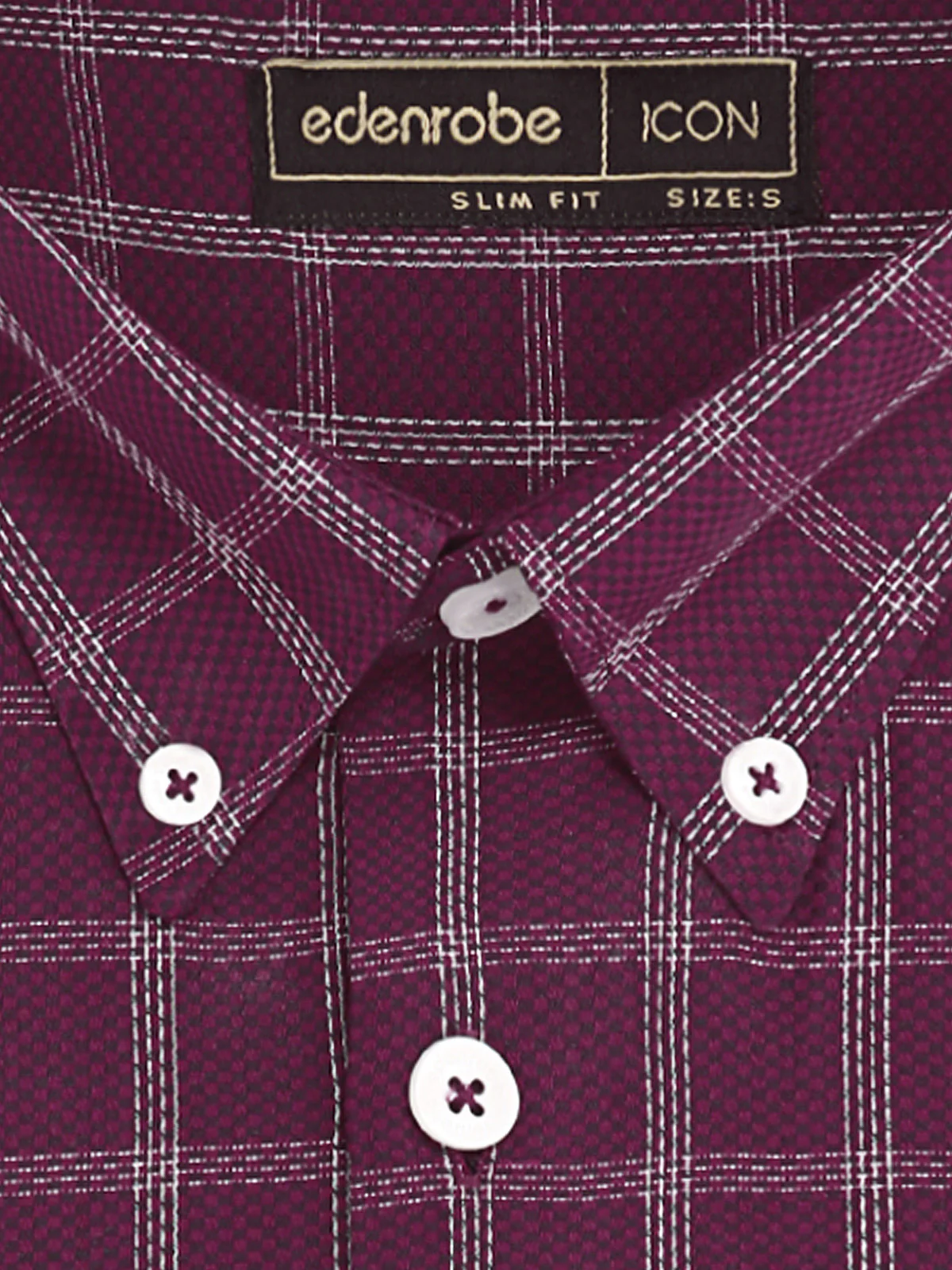 Icon Check Shirt - EMTSI23-50296 - Image 3