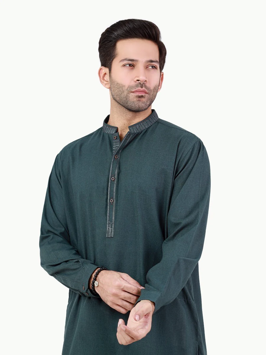 Embroidered Blended Shalwar Kameez - EMTKS22S-40987 - Image 2