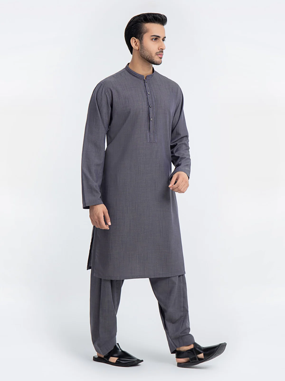 Embroidered Blended Shalwar Kameez - EMTKS23-41005 - Image 3