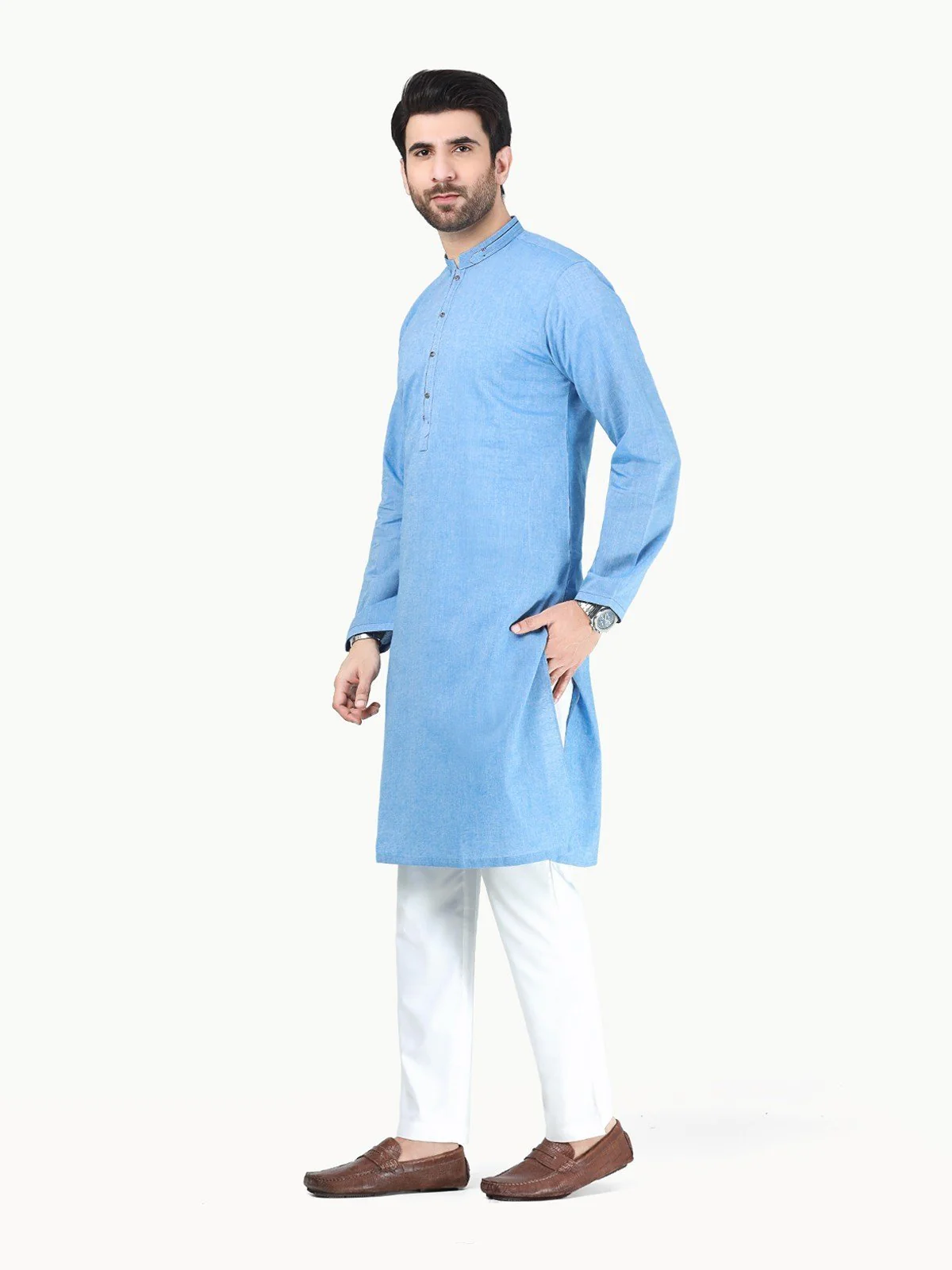 Cotton Kurta - EMTK22-99280 - Image 3