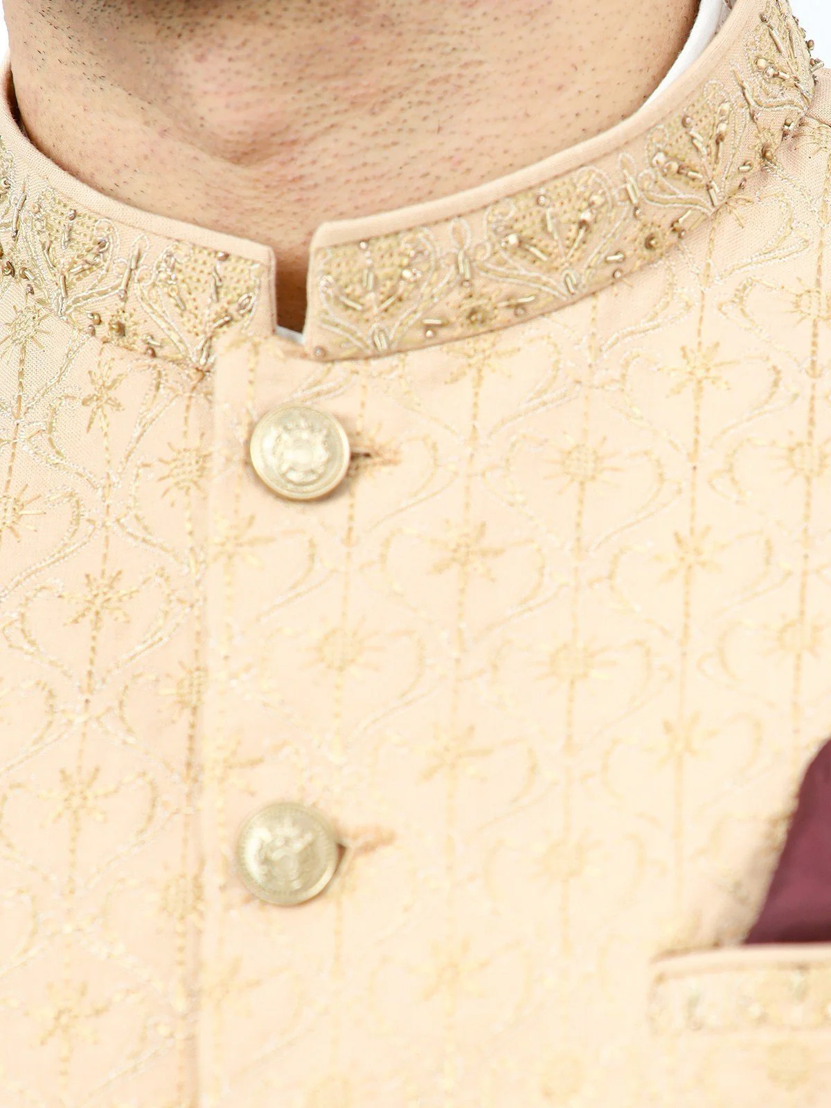Embroidered Waistcoat - EMTWCC22-107 - Image 4