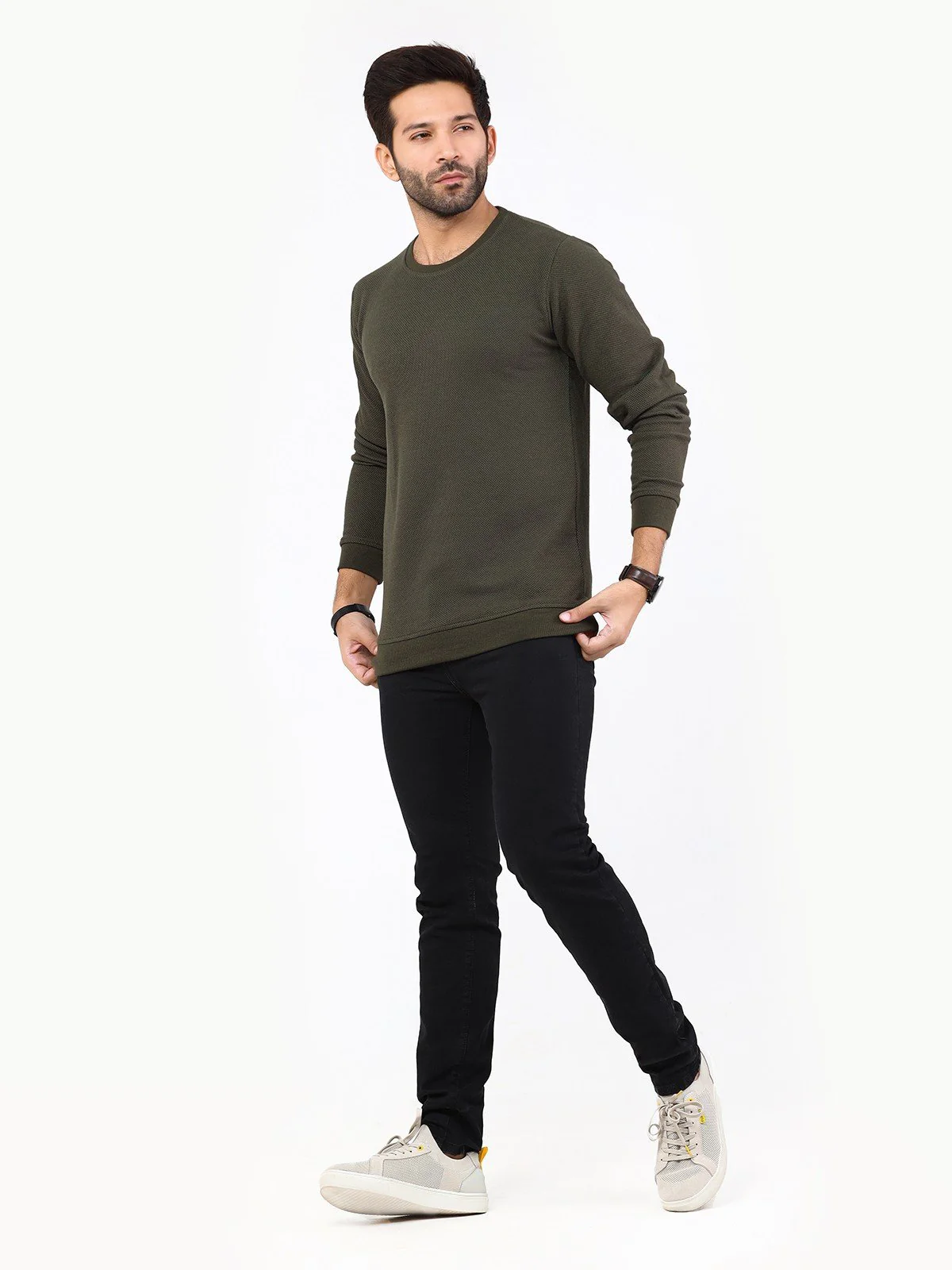 Crew Neck Sweatshirt - EMTSS22-004 - Image 5