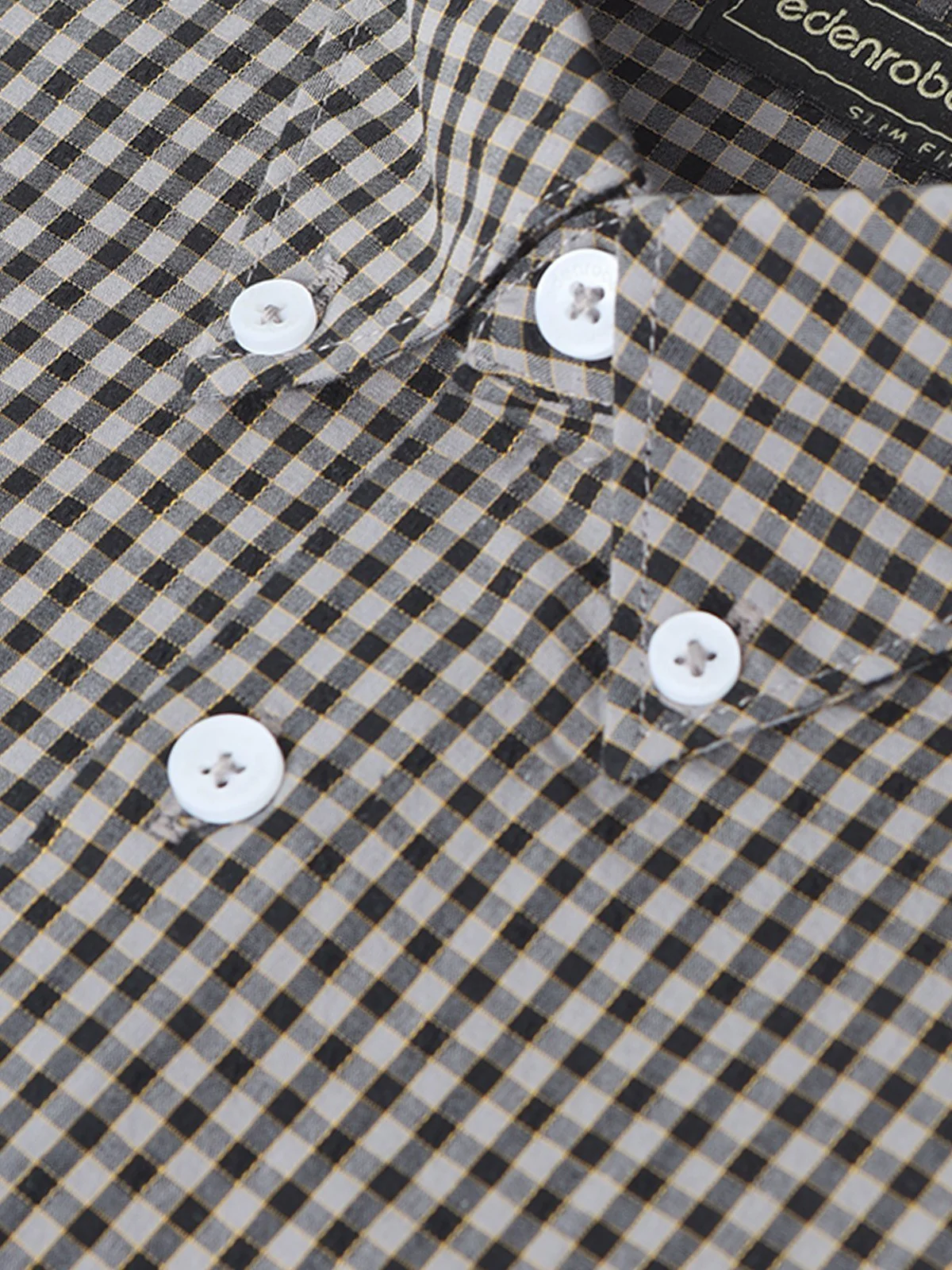 Icon Check Shirt - EMTSI22-50265 - Image 3