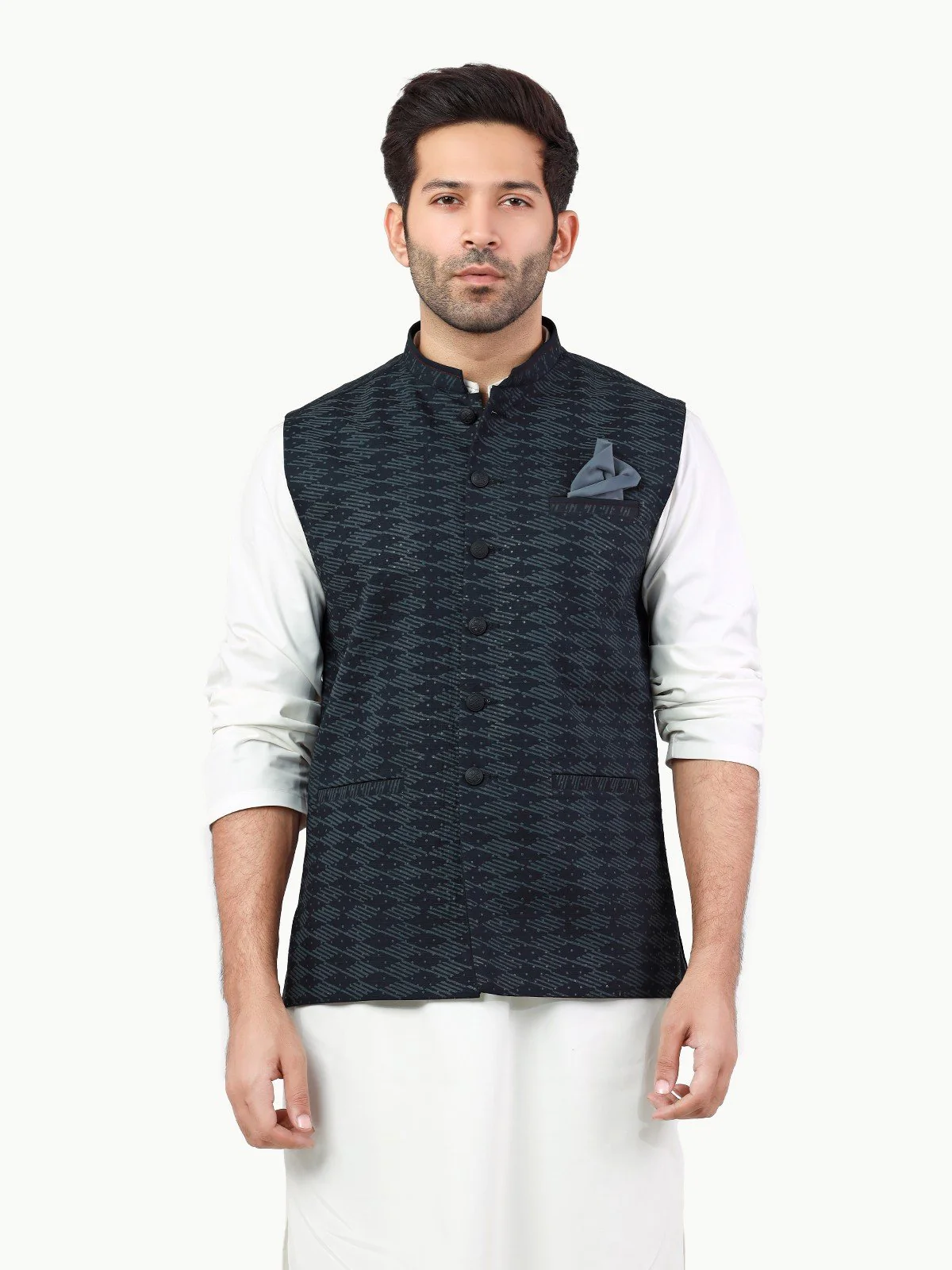 Cotton Waistcoat - EMTWC22-35829 - Image 2