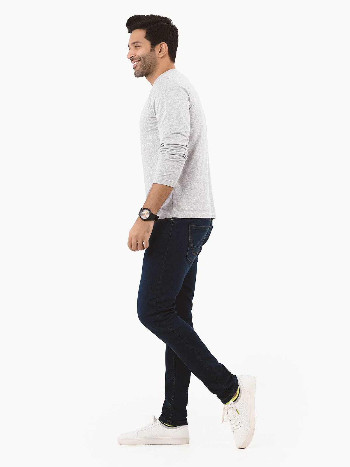 Crew Neck Basic Tee - EMTBF22-003 - Image 3