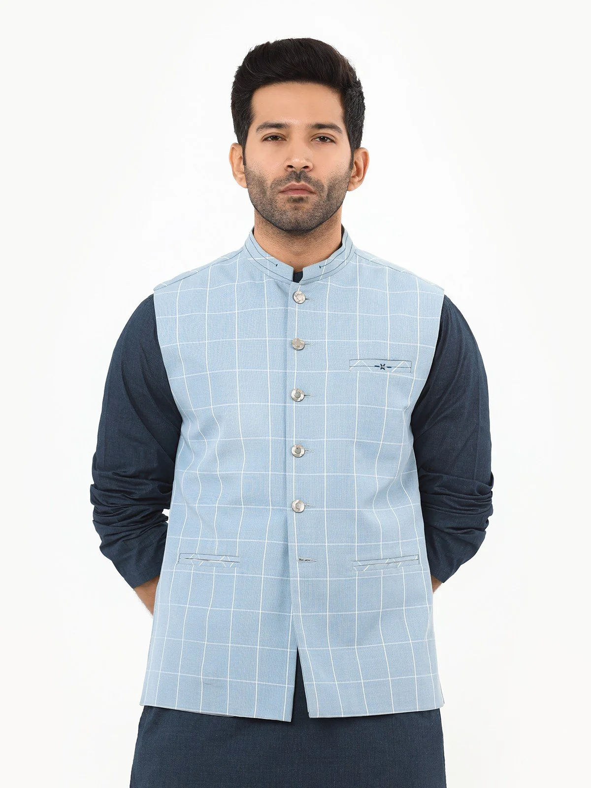Cotton Waistcoat - EMTWC22-35793 - Image 2