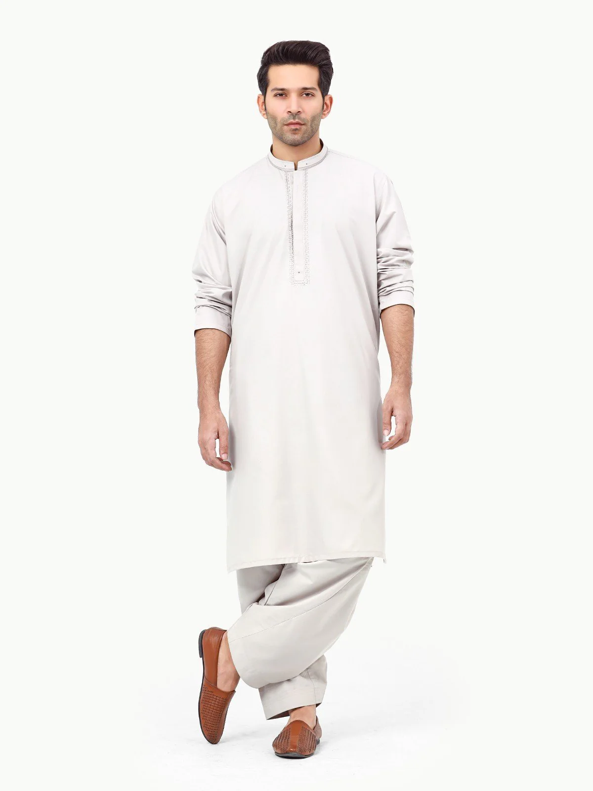 Embroidered Blended Shalwar Kameez - EMTSW22S-99266