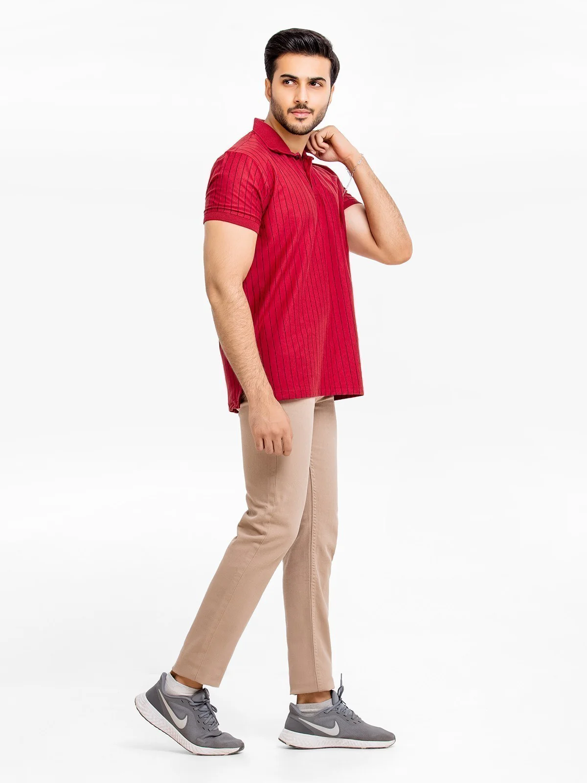 Striped Polo - EMTPS23-003 - Image 3