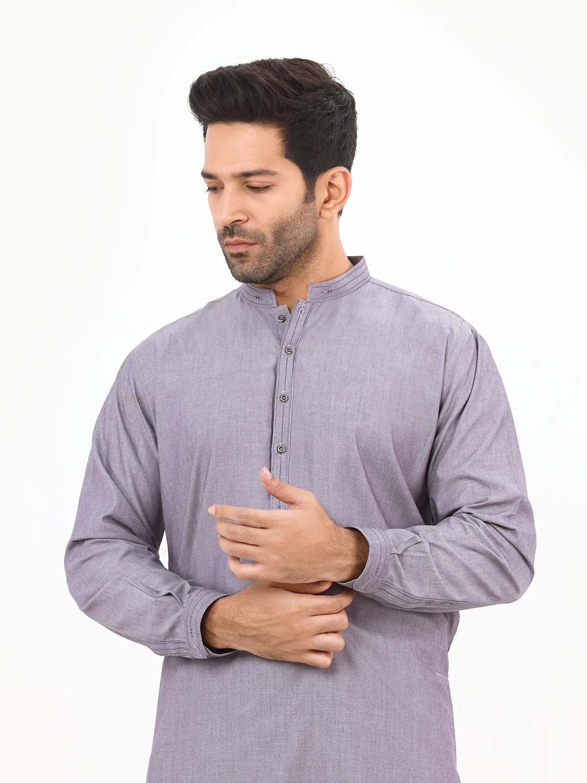 Embroidered Blended Shalwar Kameez - EMTKS22S-40966 - Image 2