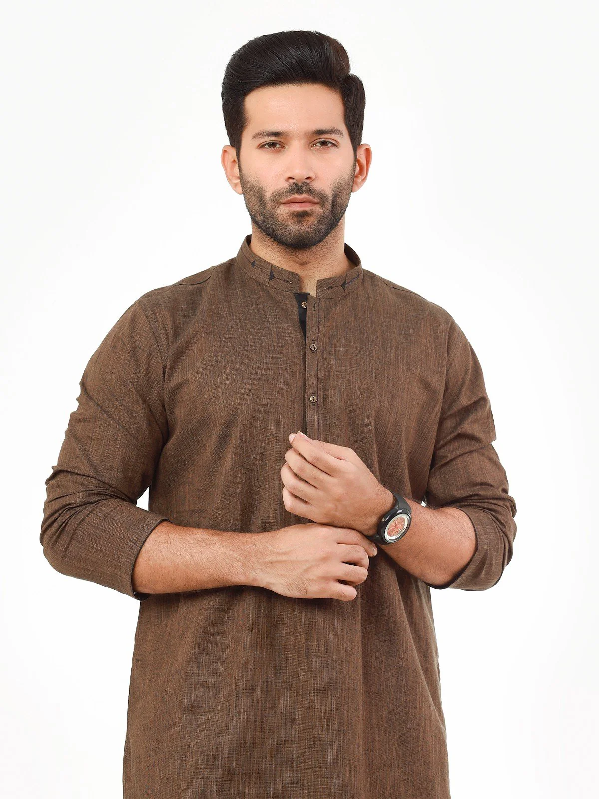 Cotton Kurta - EMTK22S-99238 - Image 2