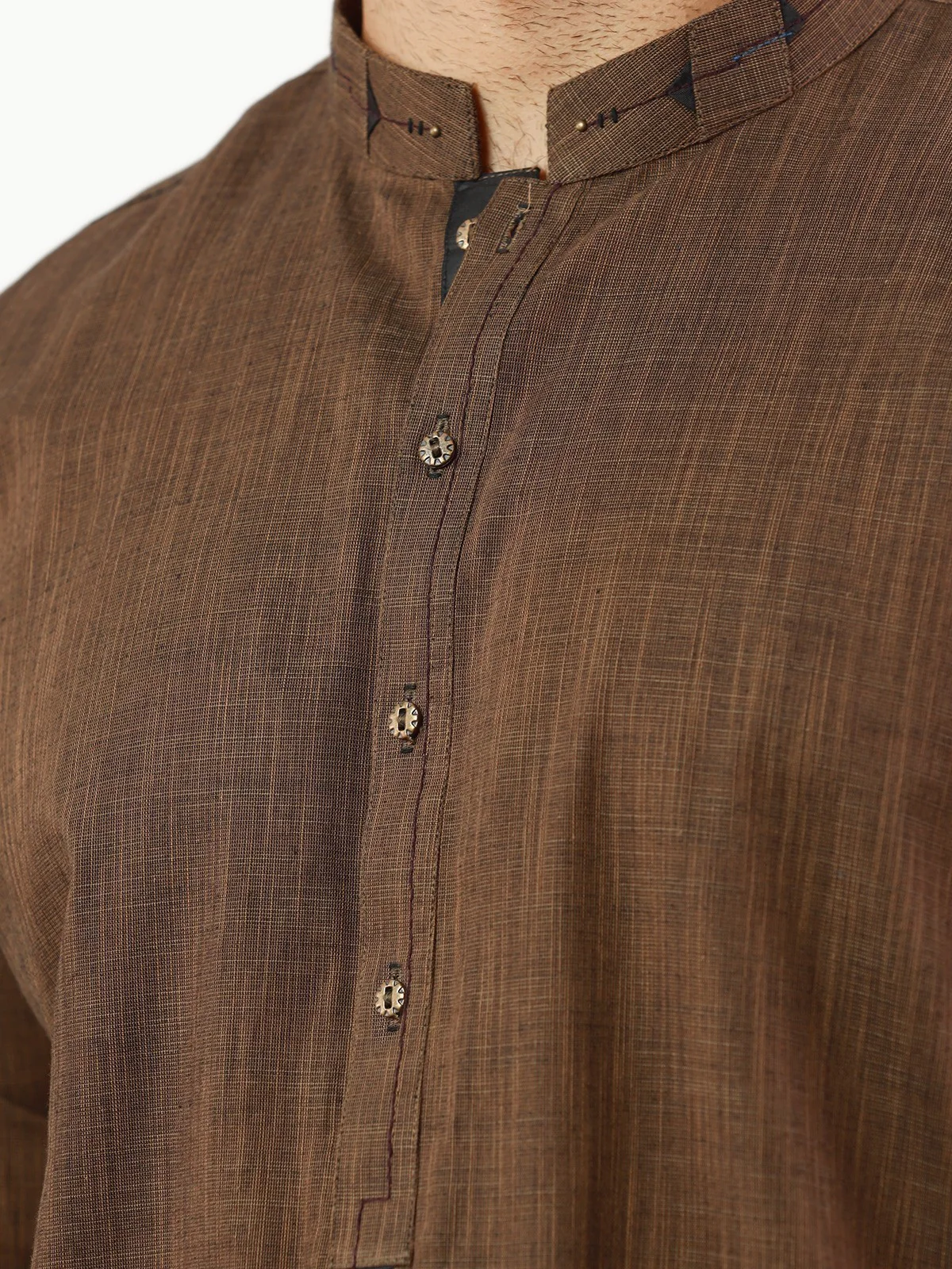 Cotton Kurta - EMTK22S-99238 - Image 4