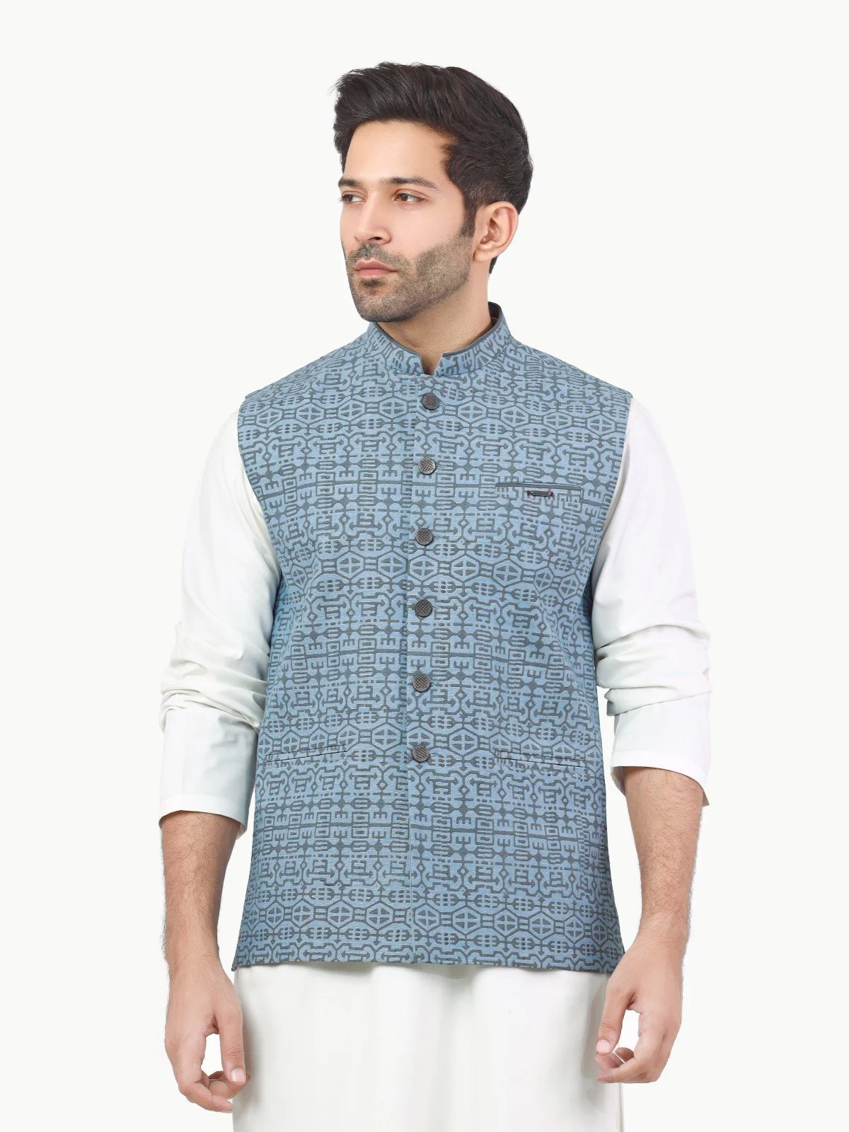 Cotton Waistcoat - EMTWC22-35815 - Image 2
