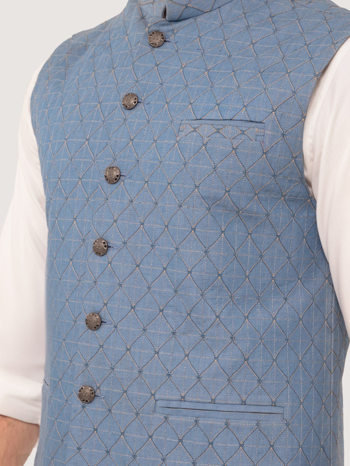 Embroidered Waistcoat - EMTWC23-35881 - Image 5