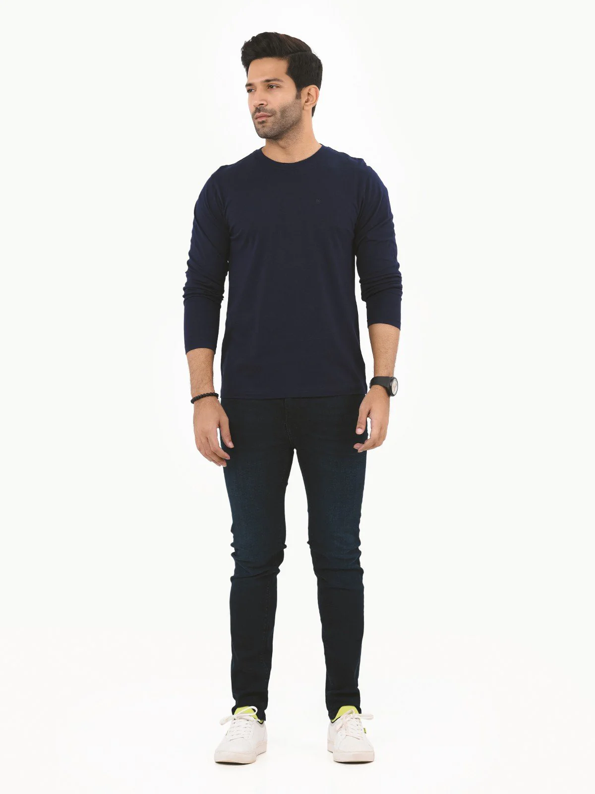 Crew Neck Basic Tee - EMTBF22-004