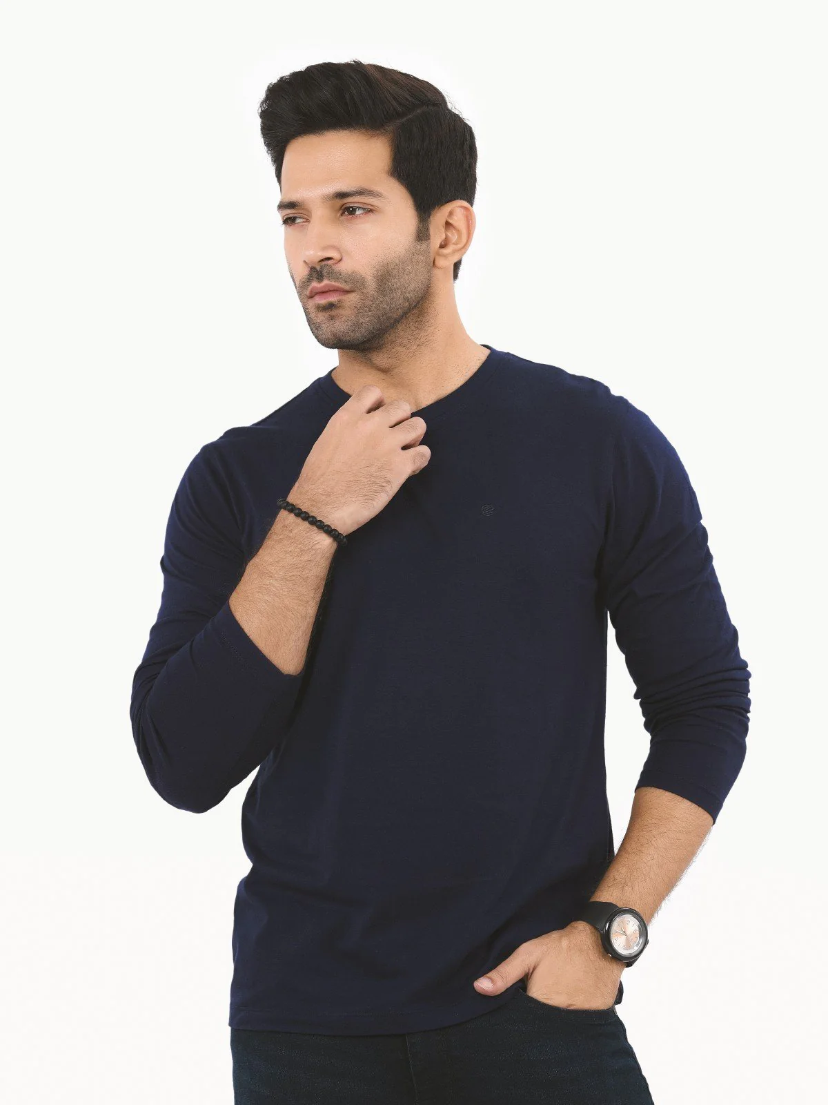 Crew Neck Basic Tee - EMTBF22-004 - Image 2