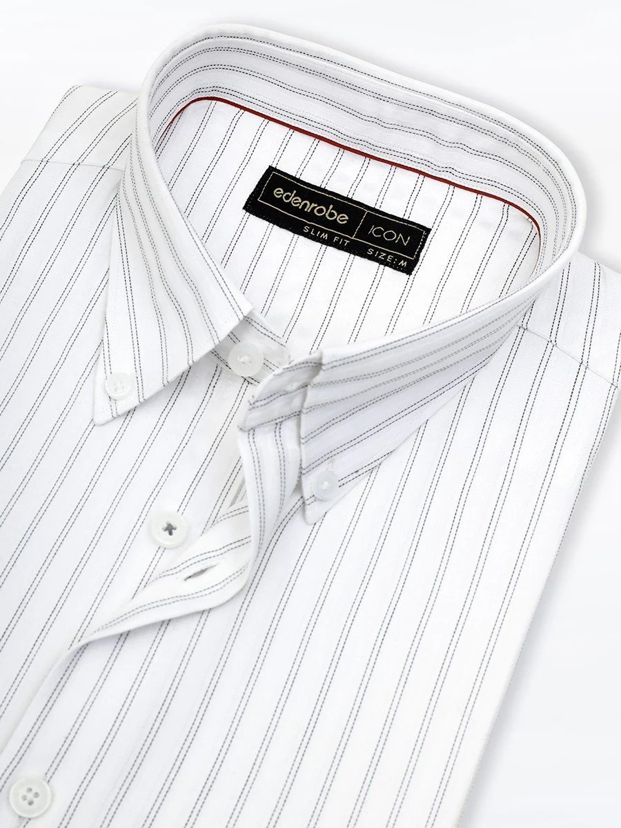 Icon Striped Shirt - EMTSI23L-50672 - Image 3
