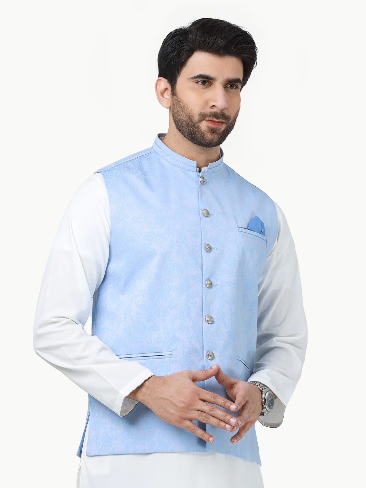 Cotton Waistcoat - EMTWC22-35819 - Image 2