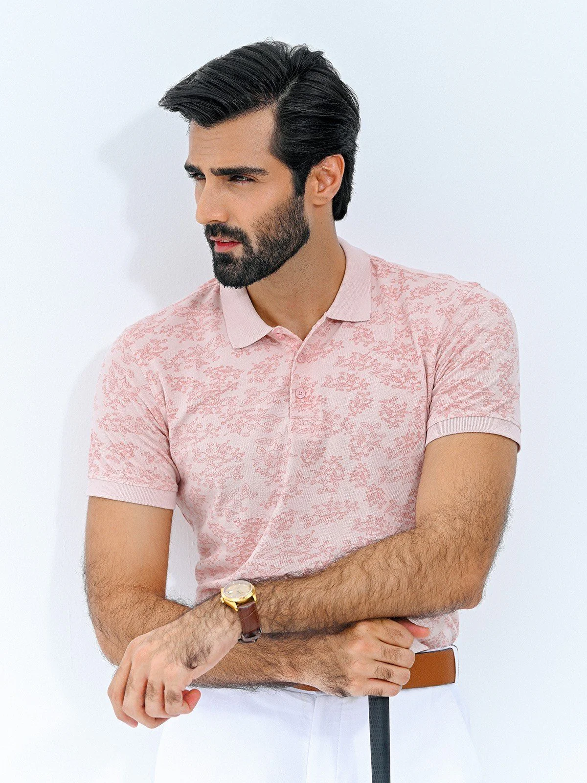 Printed Polo - EMTPS23-055