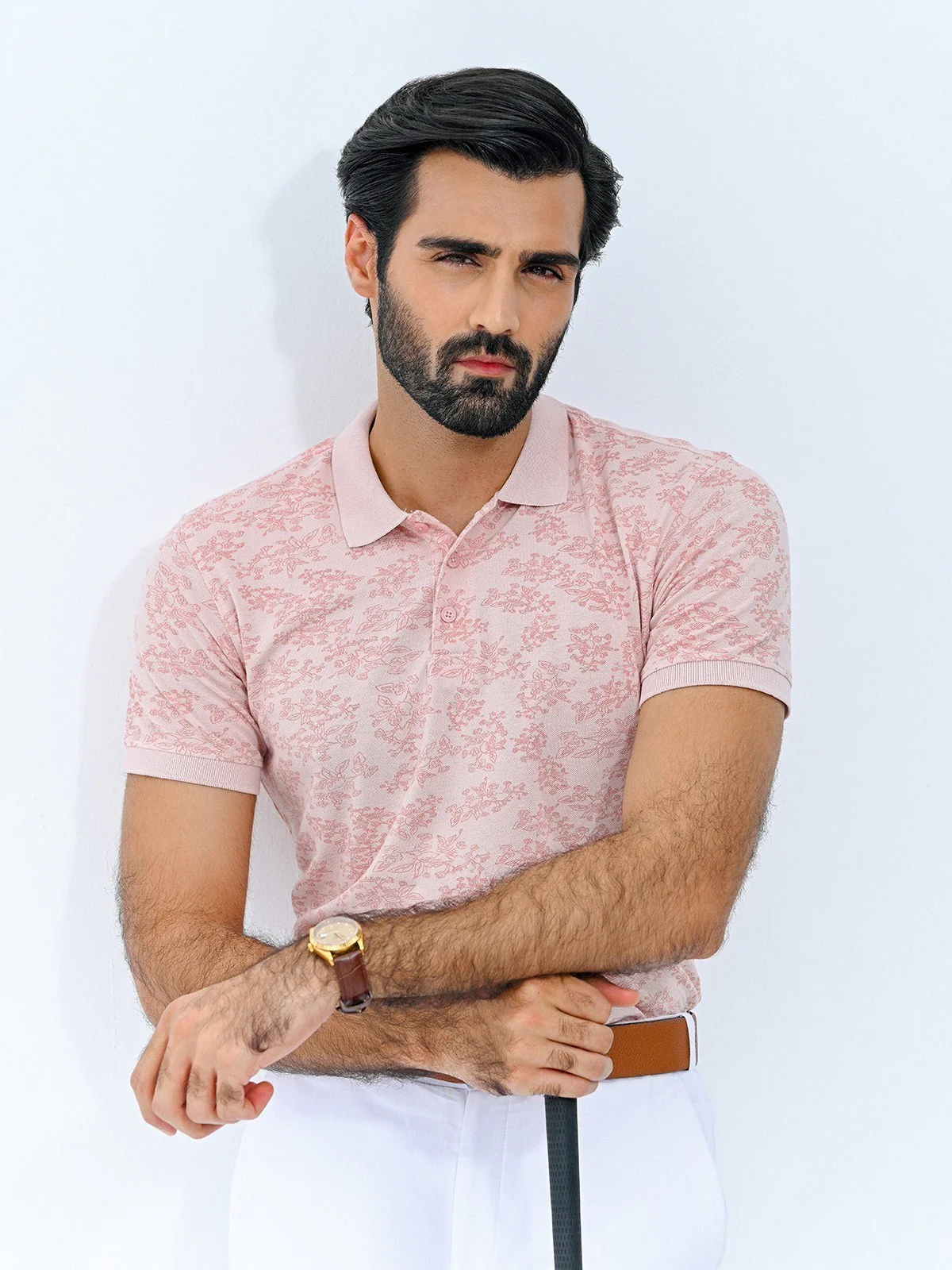 Printed Polo - EMTPS23-055 - Image 2