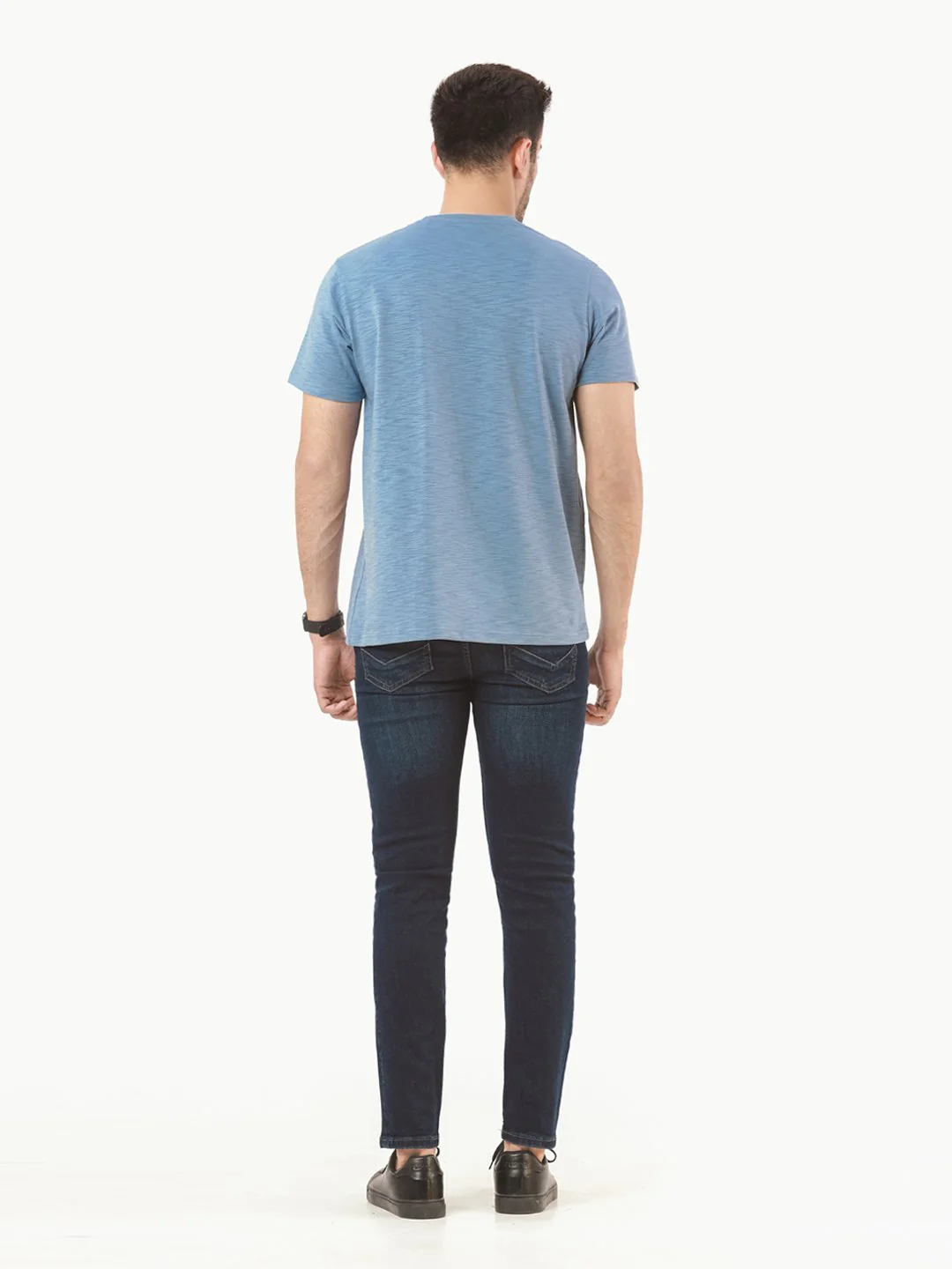 Crew Neck Basic Tee - EMTBT22-005 - Image 4