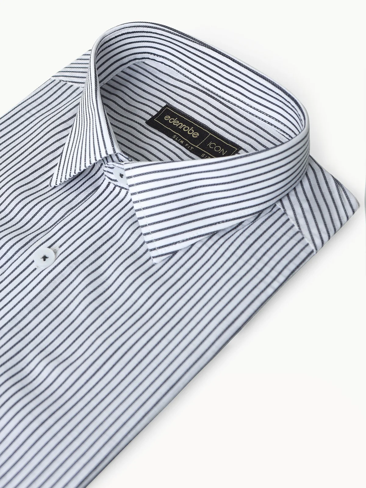 Icon Striped Shirt - EMTSI22-50283 - Image 2