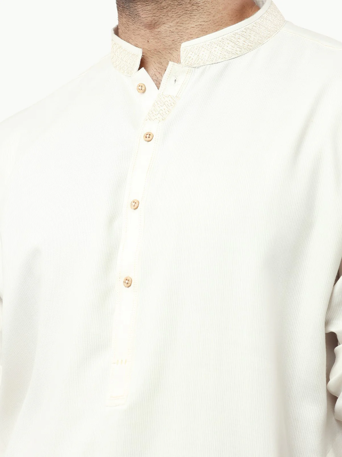 Embroidered Blended Shalwar Kameez - EMTKS22S-40974 - Image 4