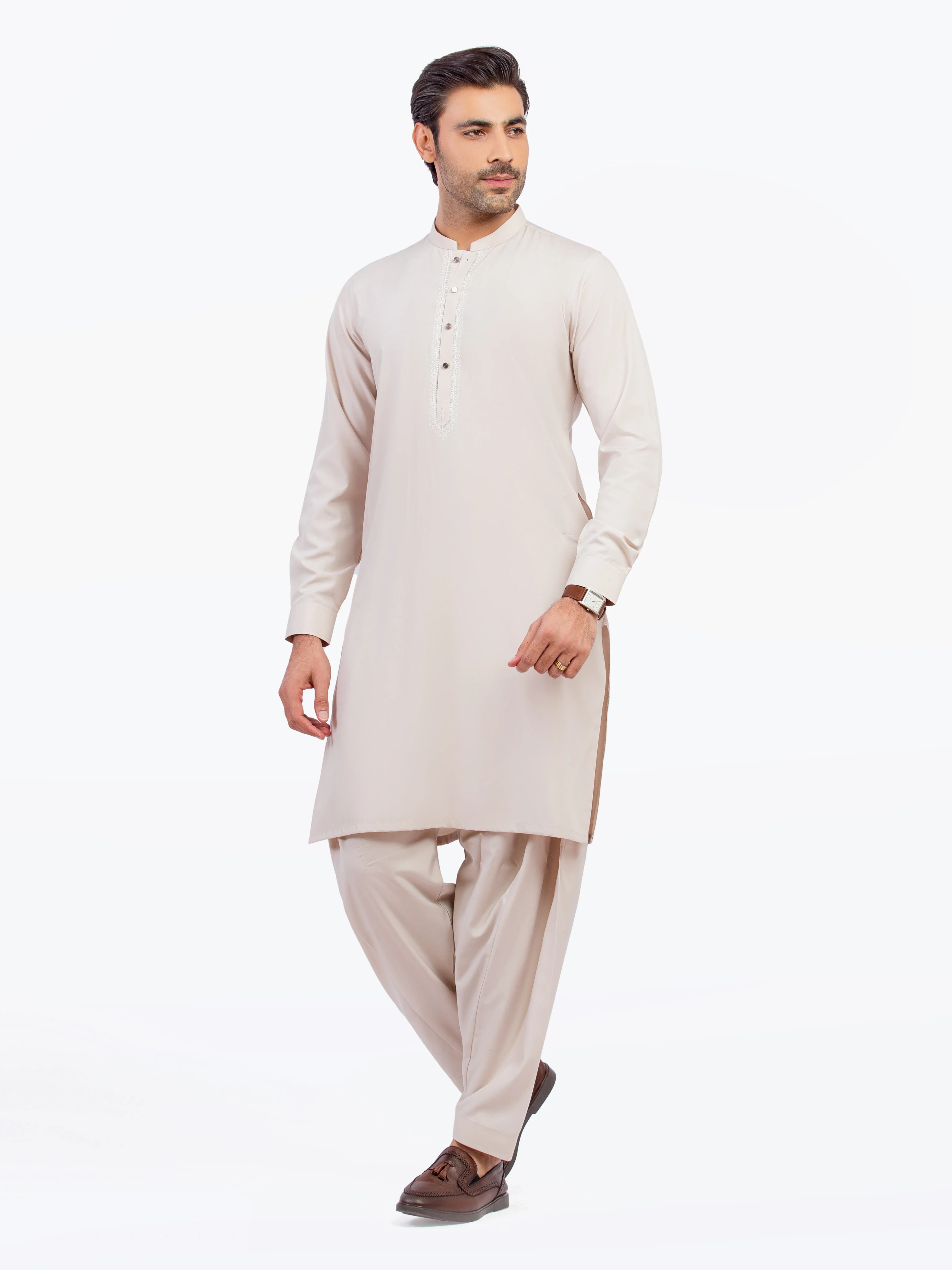 Embroidered Blended Shalwar Kameez - EMTKST5-99577