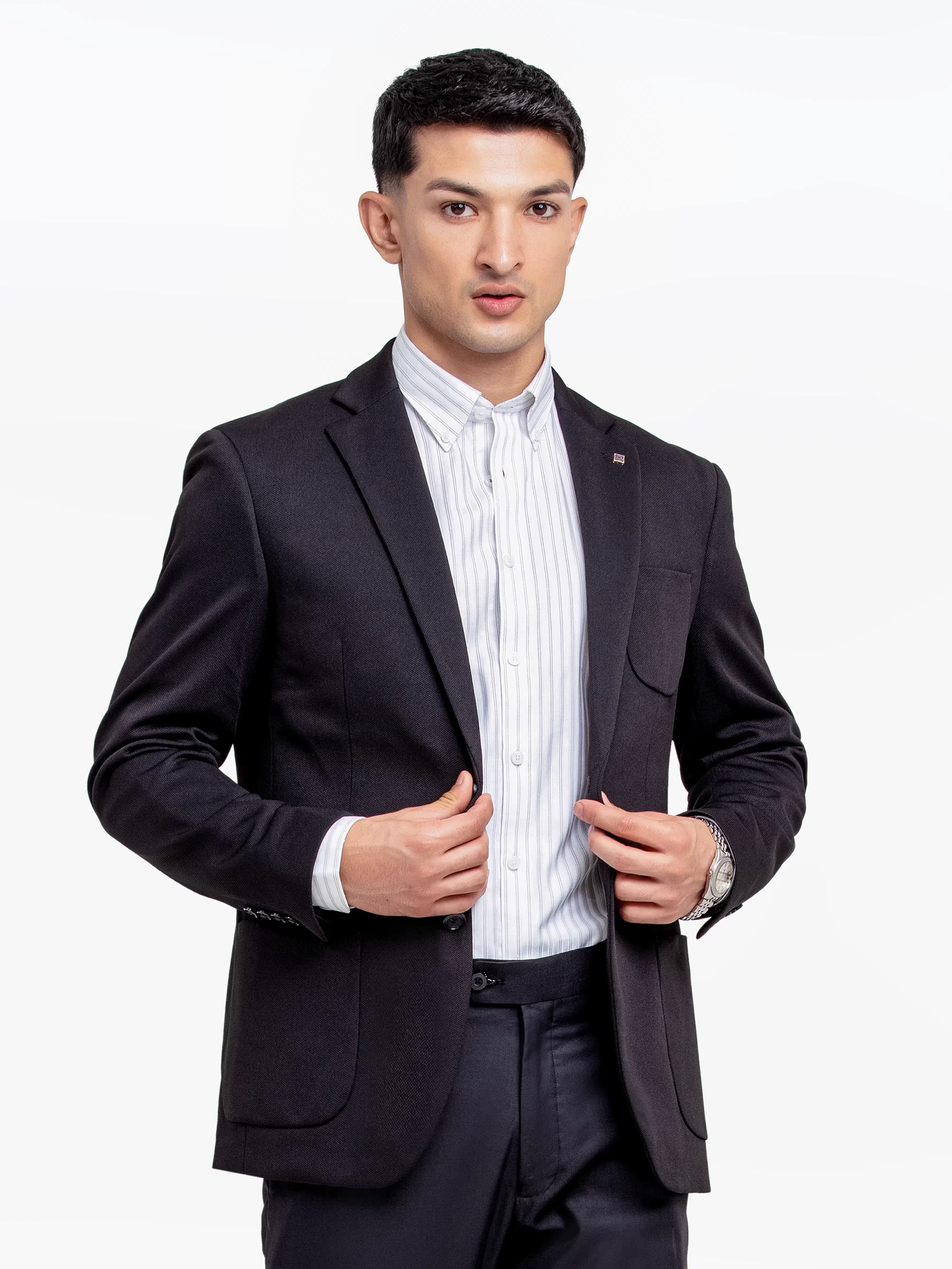 Textured Blazer - EMTB24-6868 - Image 3