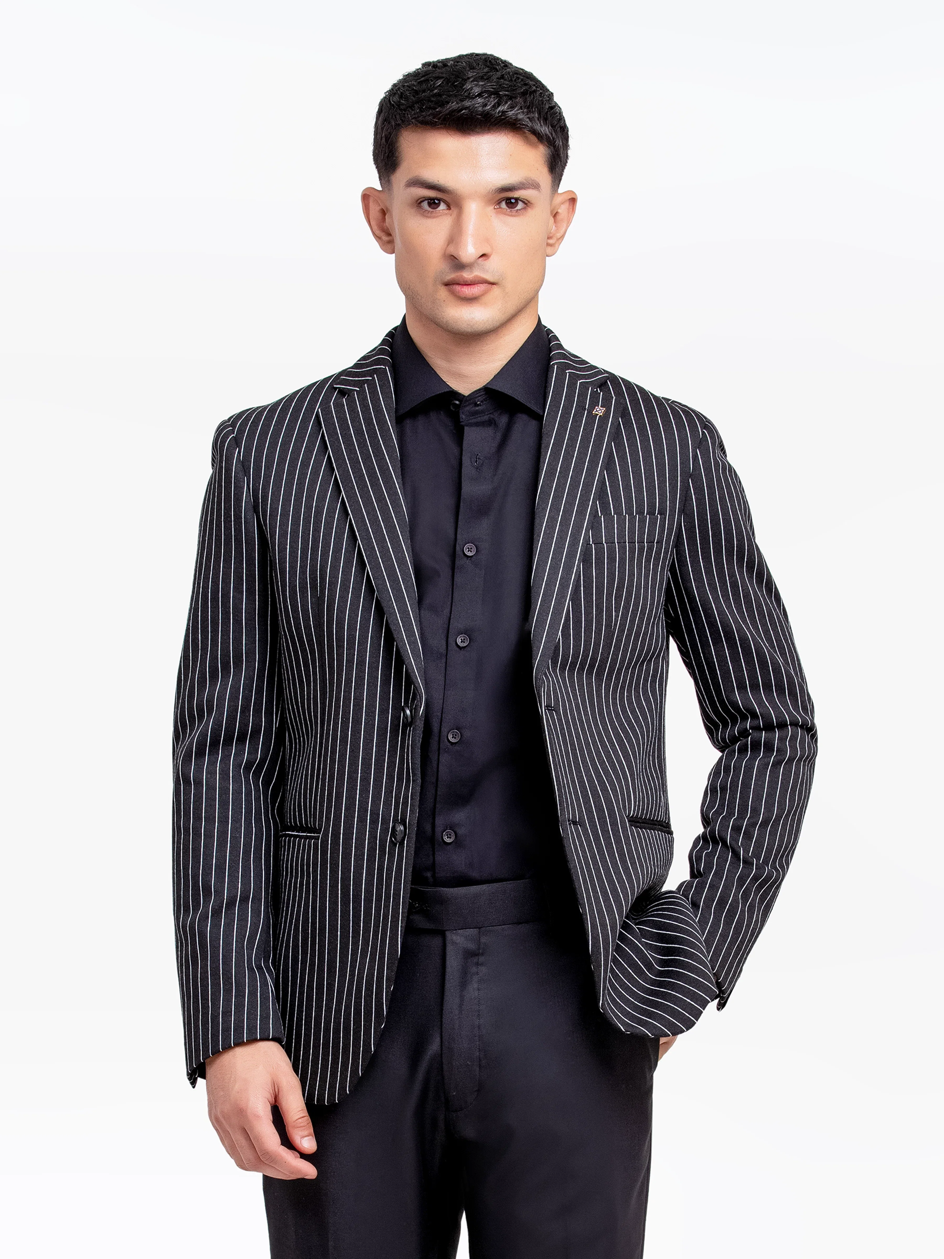 Striped Blazer - EMTB24-6869